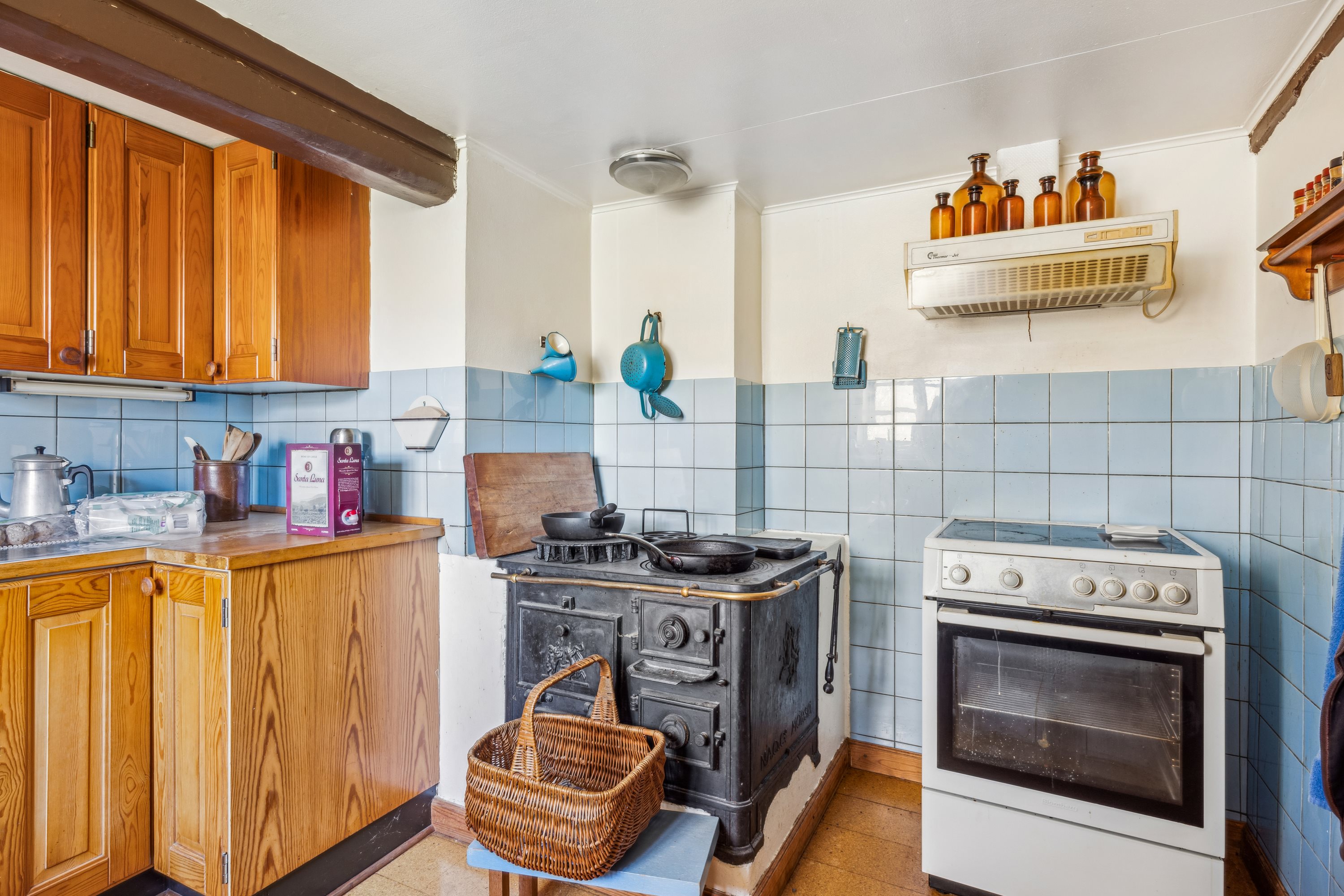 Fremhævet køkken billede i fuldskærmstilstand. Billede af Stokkebro 26, Gjerrild, 8500 Grenaa