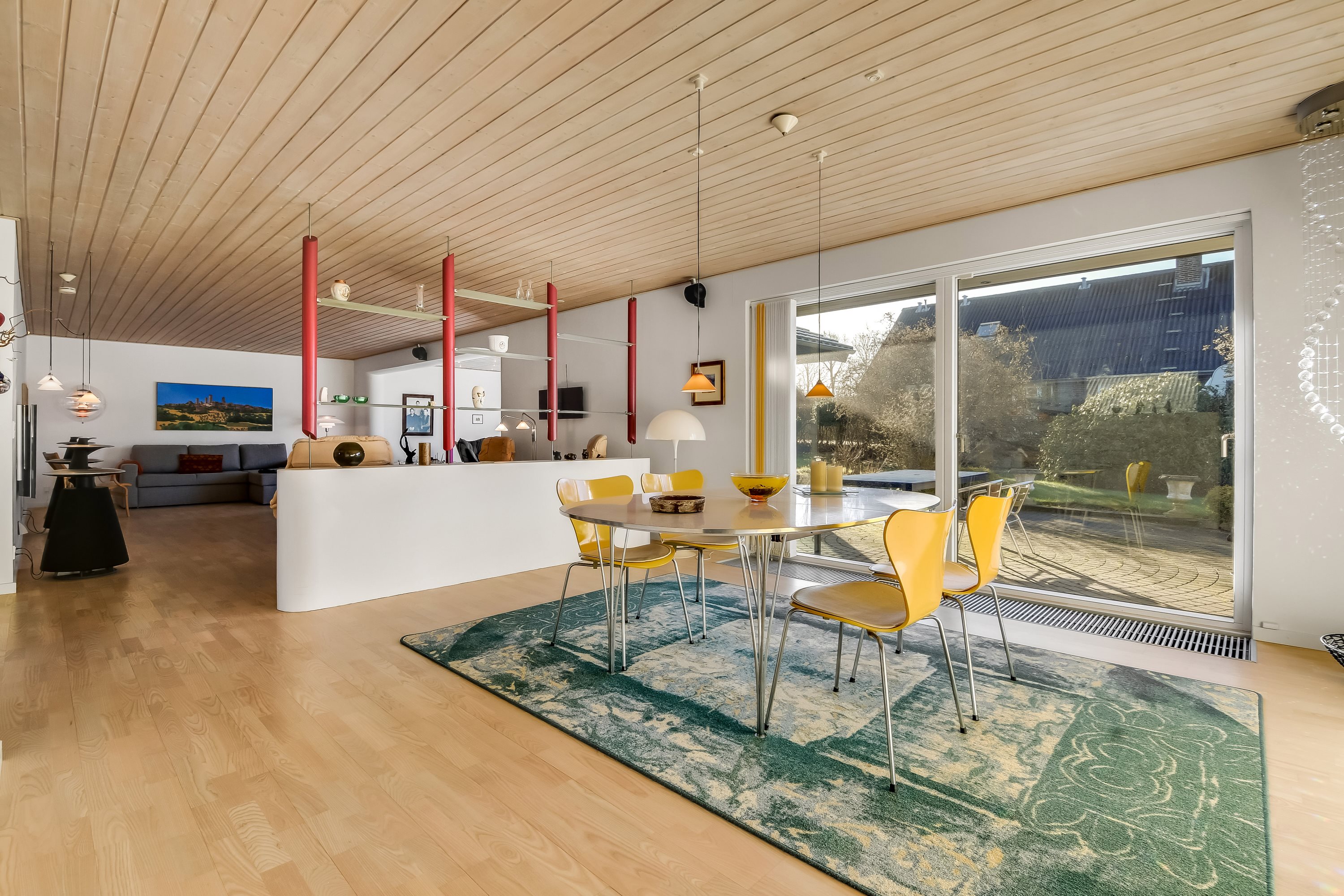 Fremhævet stue billede i fuldskærmstilstand. Billede af Lundgaardsparken 74, 7600 Struer