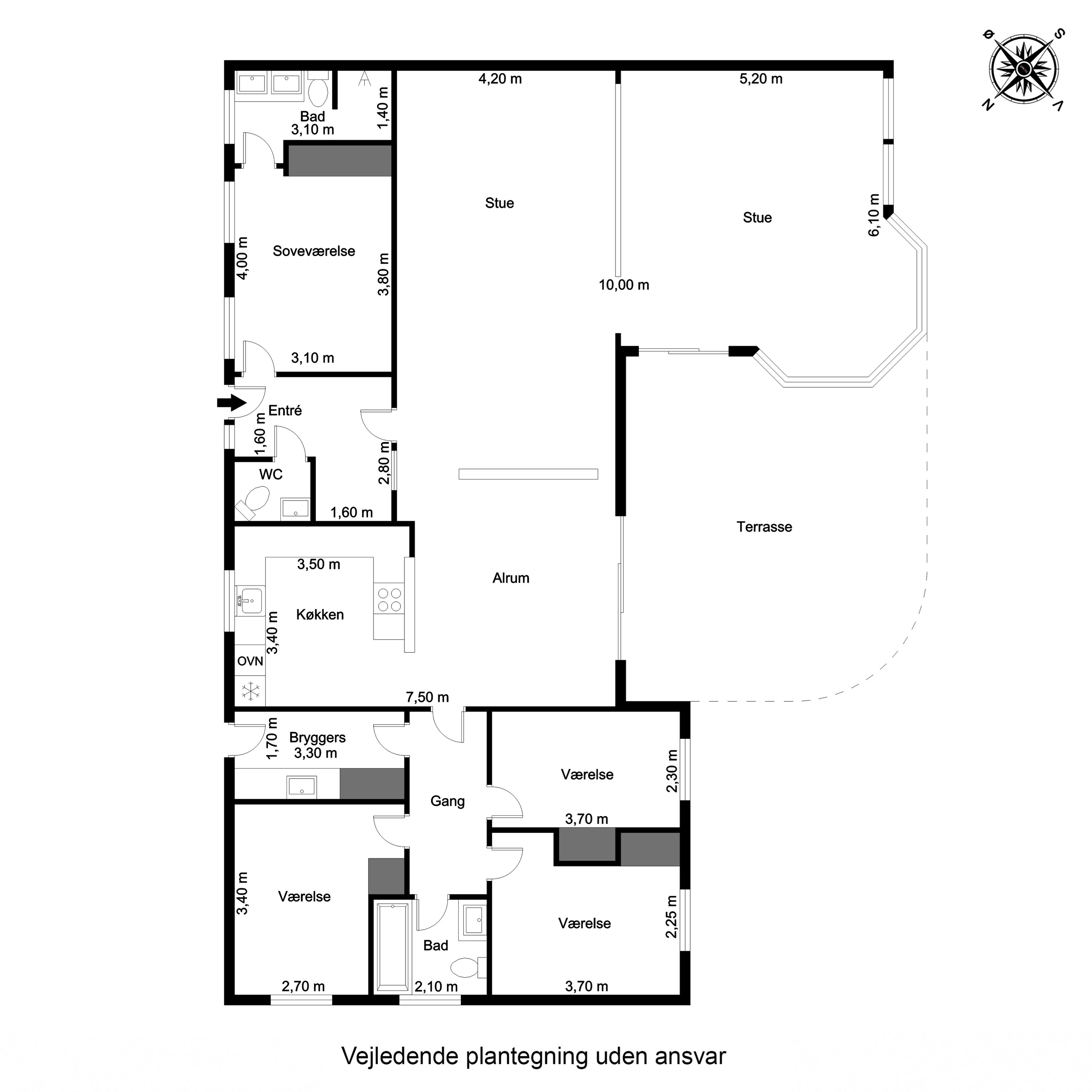 Plantegninger billede af Lundgaardsparken 74, 7600 Struer