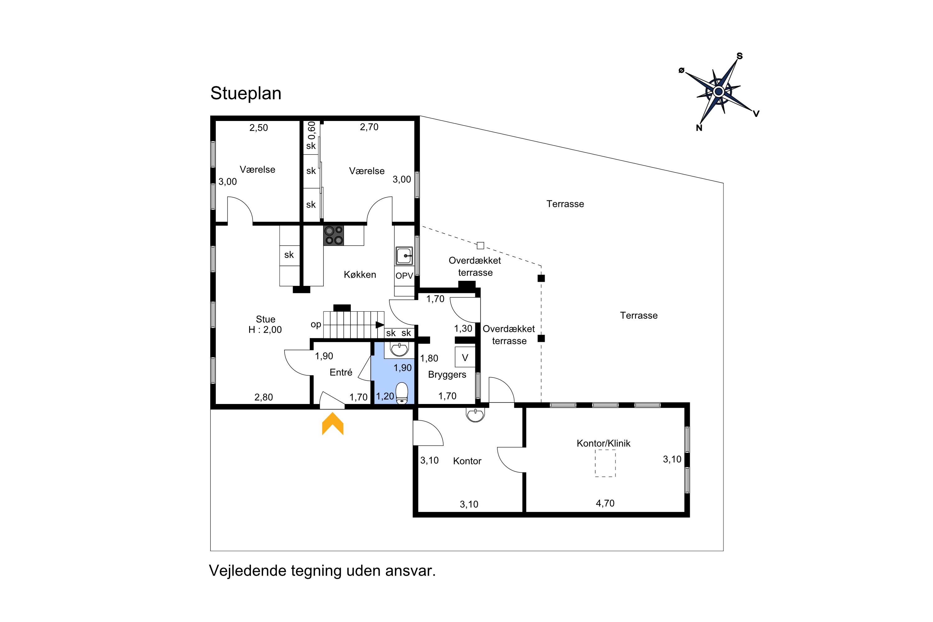 Plantegninger billede af Overgade 14, 8400 Ebeltoft
