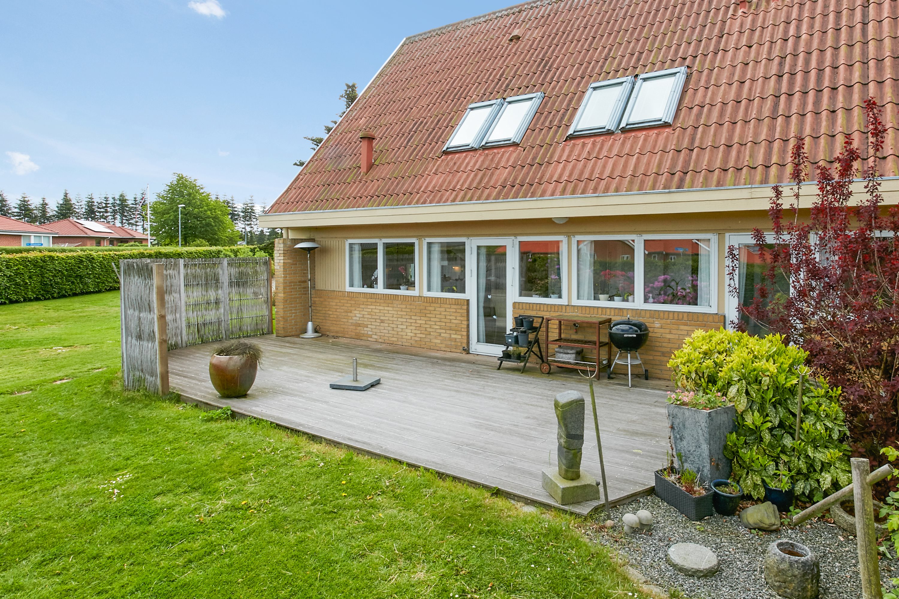 Fremhævet terrasse billede i fuldskærmstilstand. Billede af Søndergade 11, 8783 Hornsyld