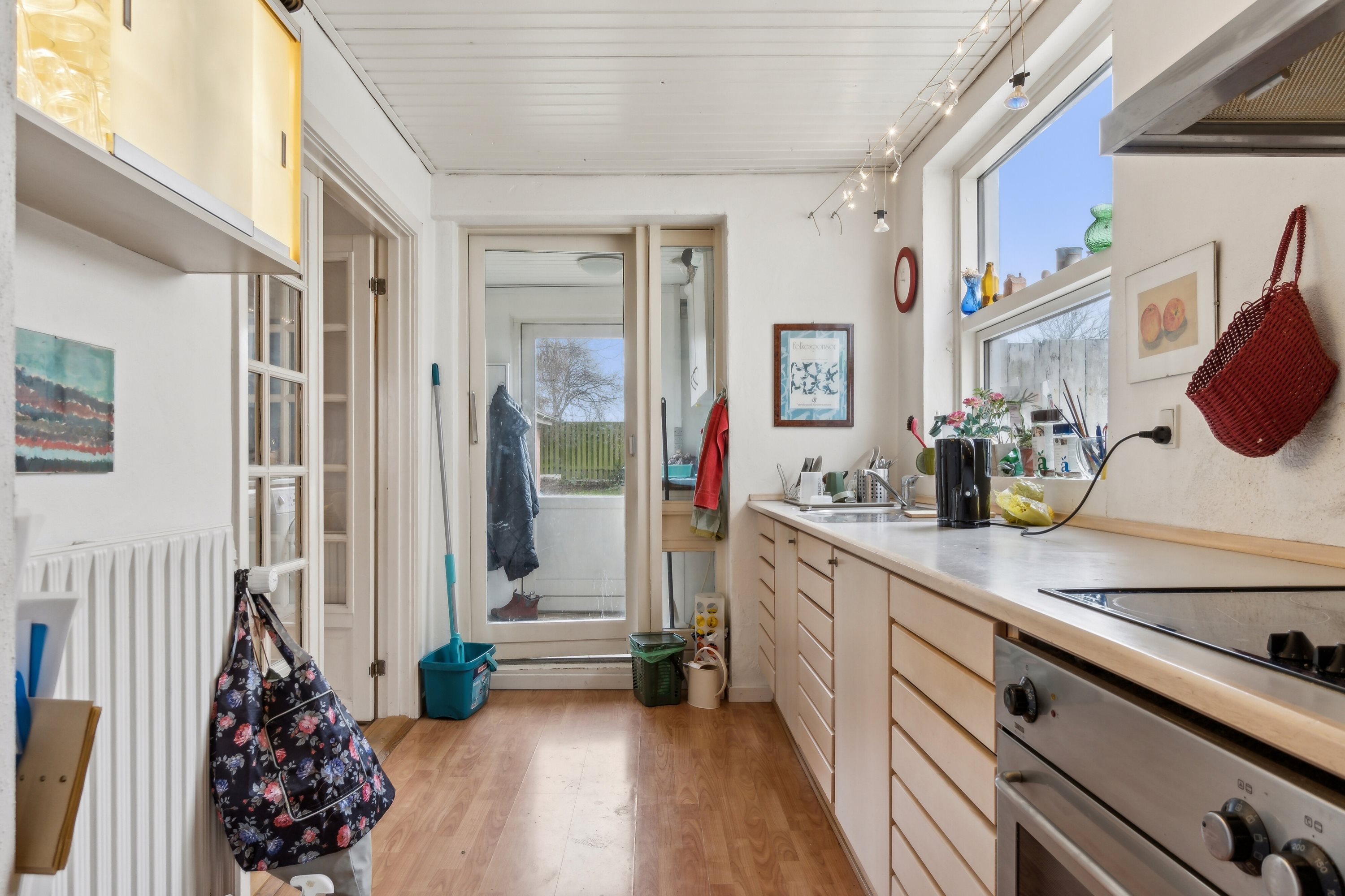 Fremhævet køkken billede i fuldskærmstilstand. Billede af Møllevej 19, 9800 Hjørring