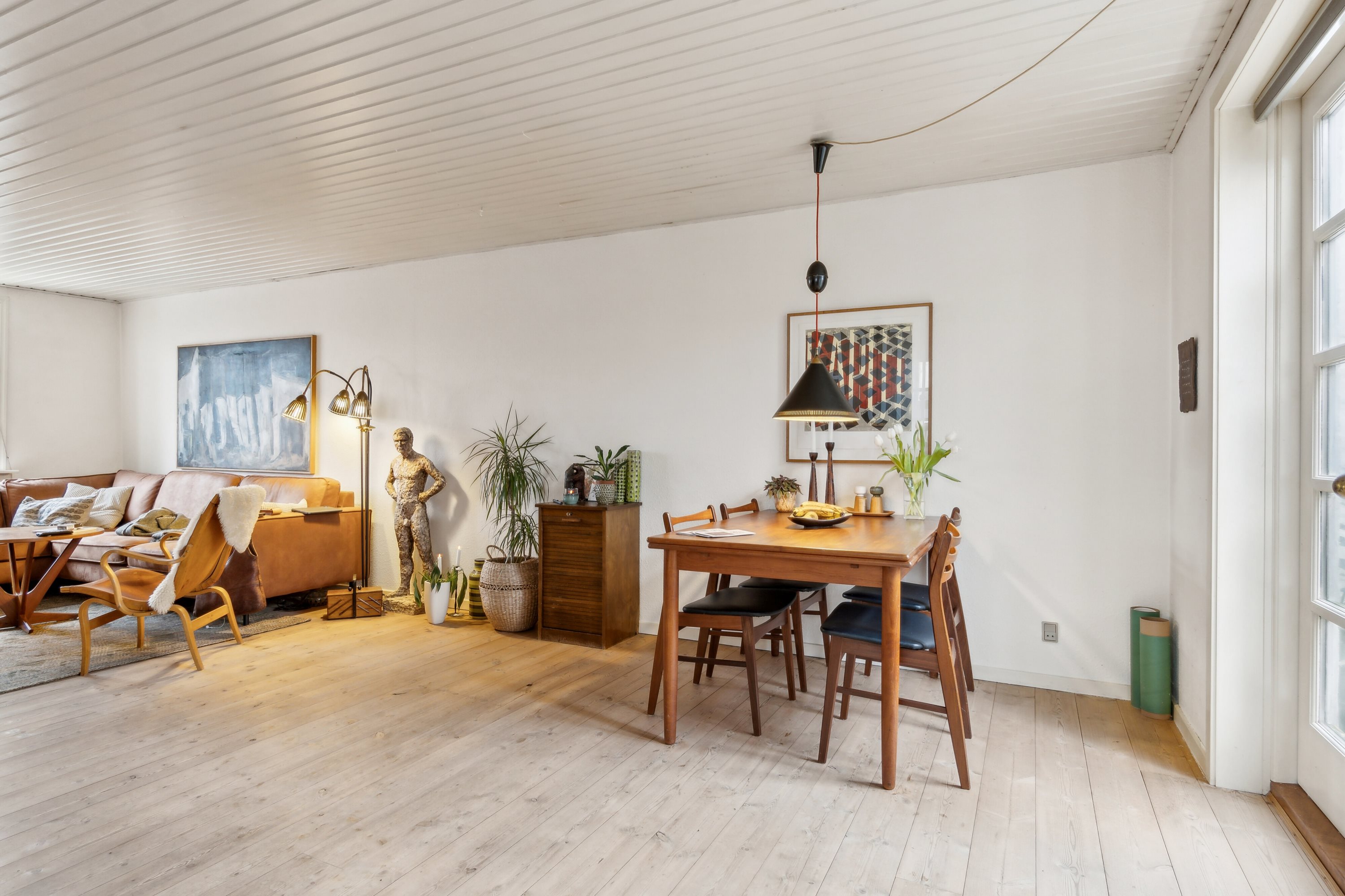 Fremhævet spisestue billede i fuldskærmstilstand. Billede af Møllevej 19, 9800 Hjørring
