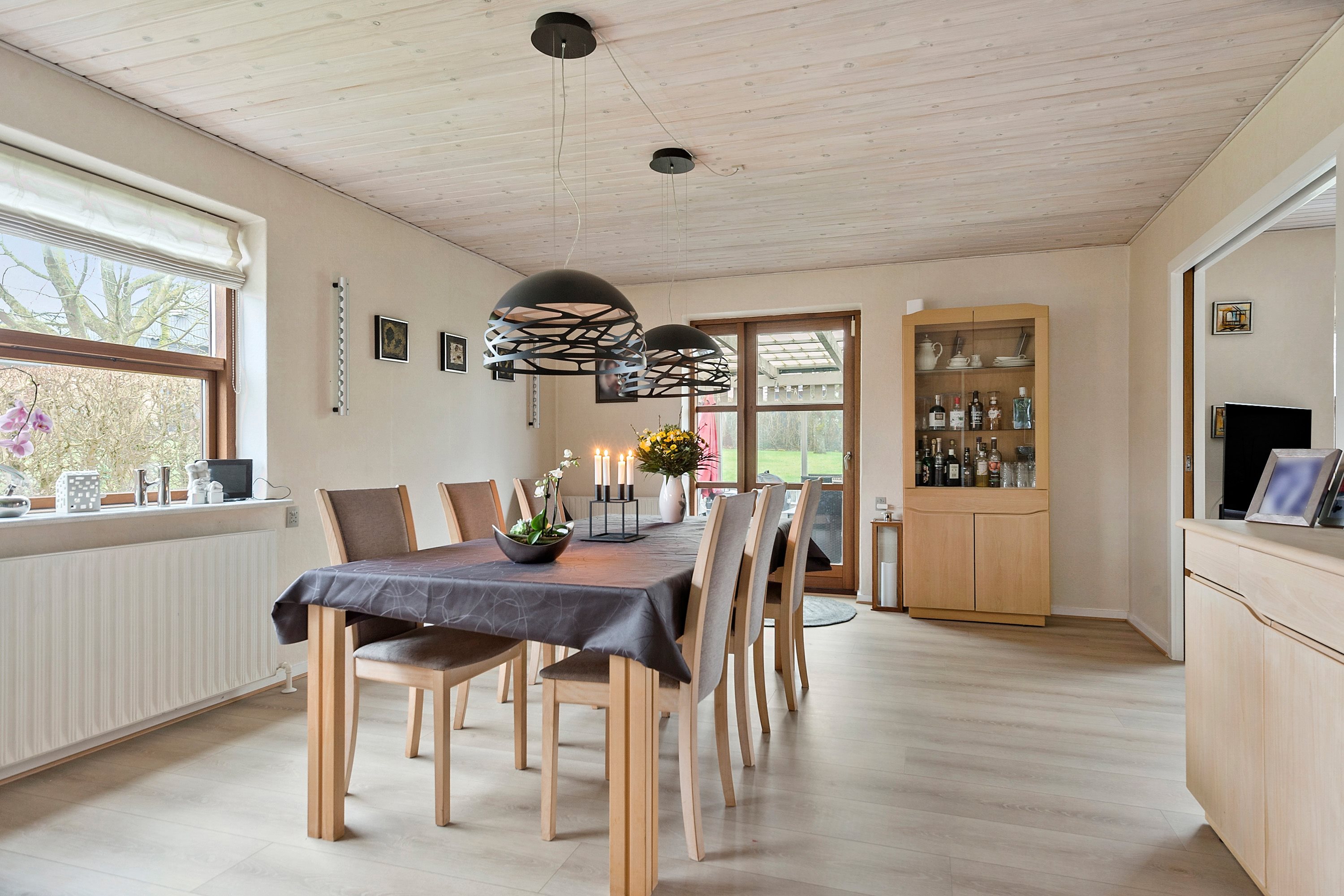 Fremhævet spisestue billede i fuldskærmstilstand. Billede af Hylkevej 74, Hylke, 8660 Skanderborg