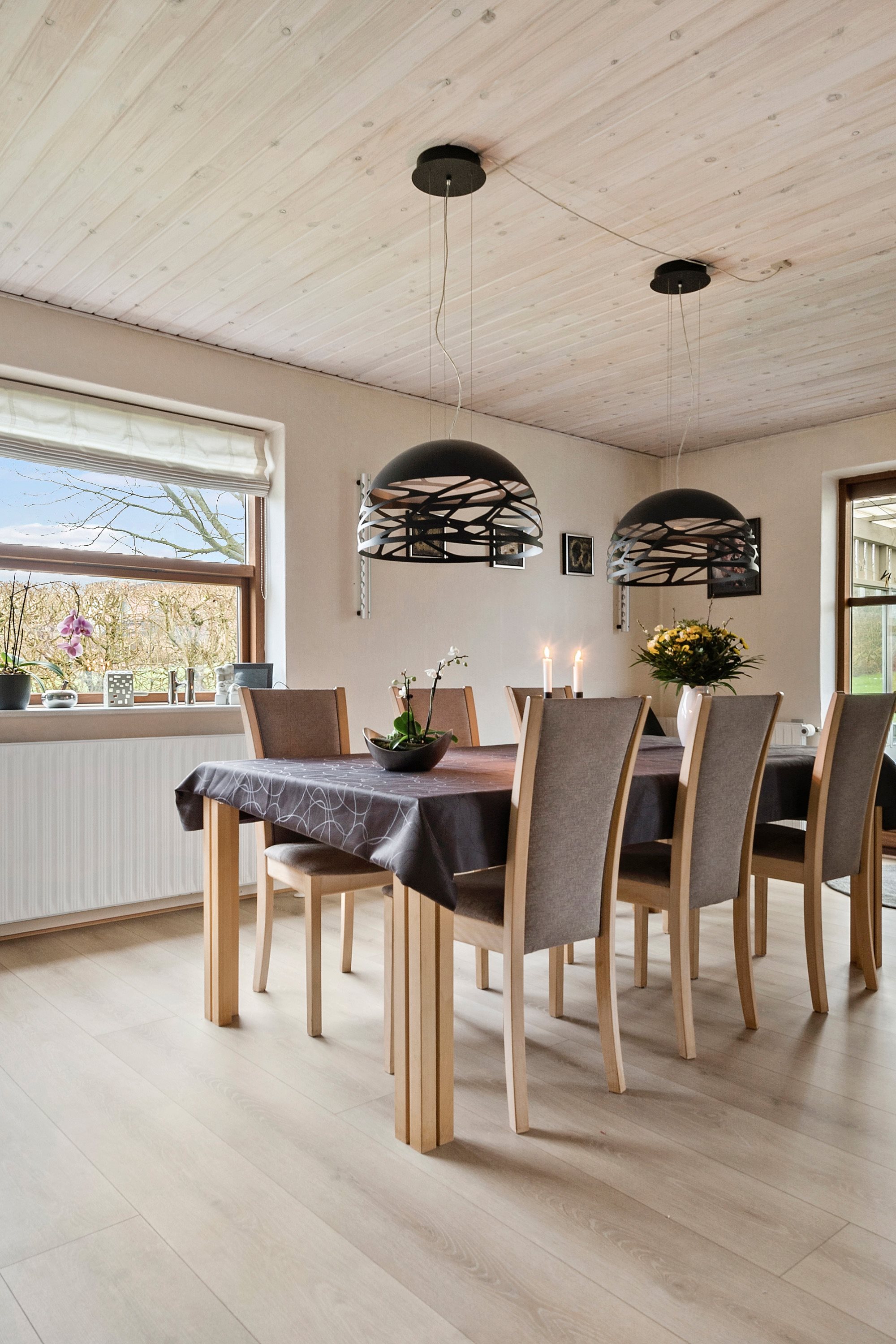 Fremhævet spisestue billede i fuldskærmstilstand. Billede af Hylkevej 74, Hylke, 8660 Skanderborg