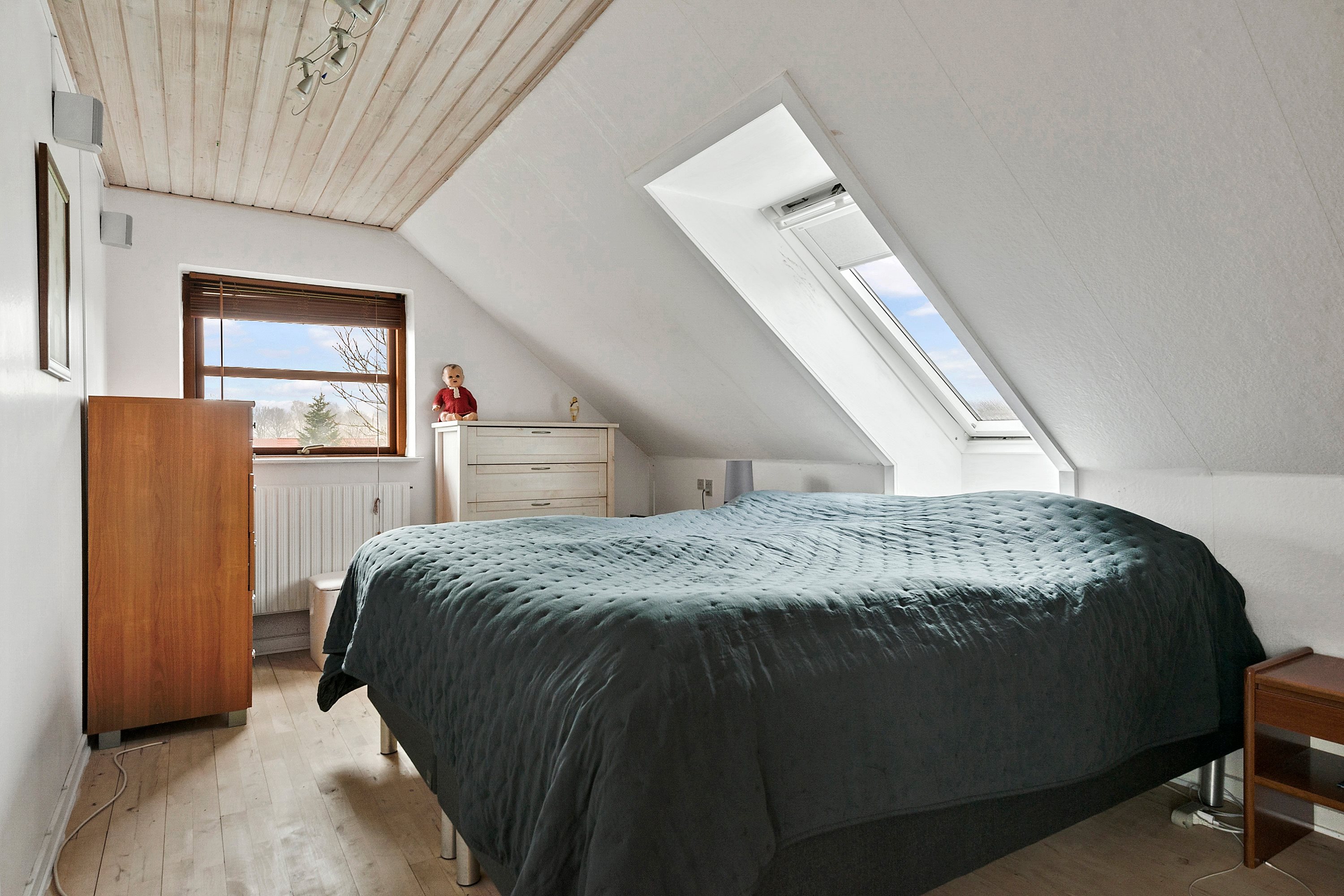 Fremhævet soveværelse billede i fuldskærmstilstand. Billede af Hylkevej 74, Hylke, 8660 Skanderborg