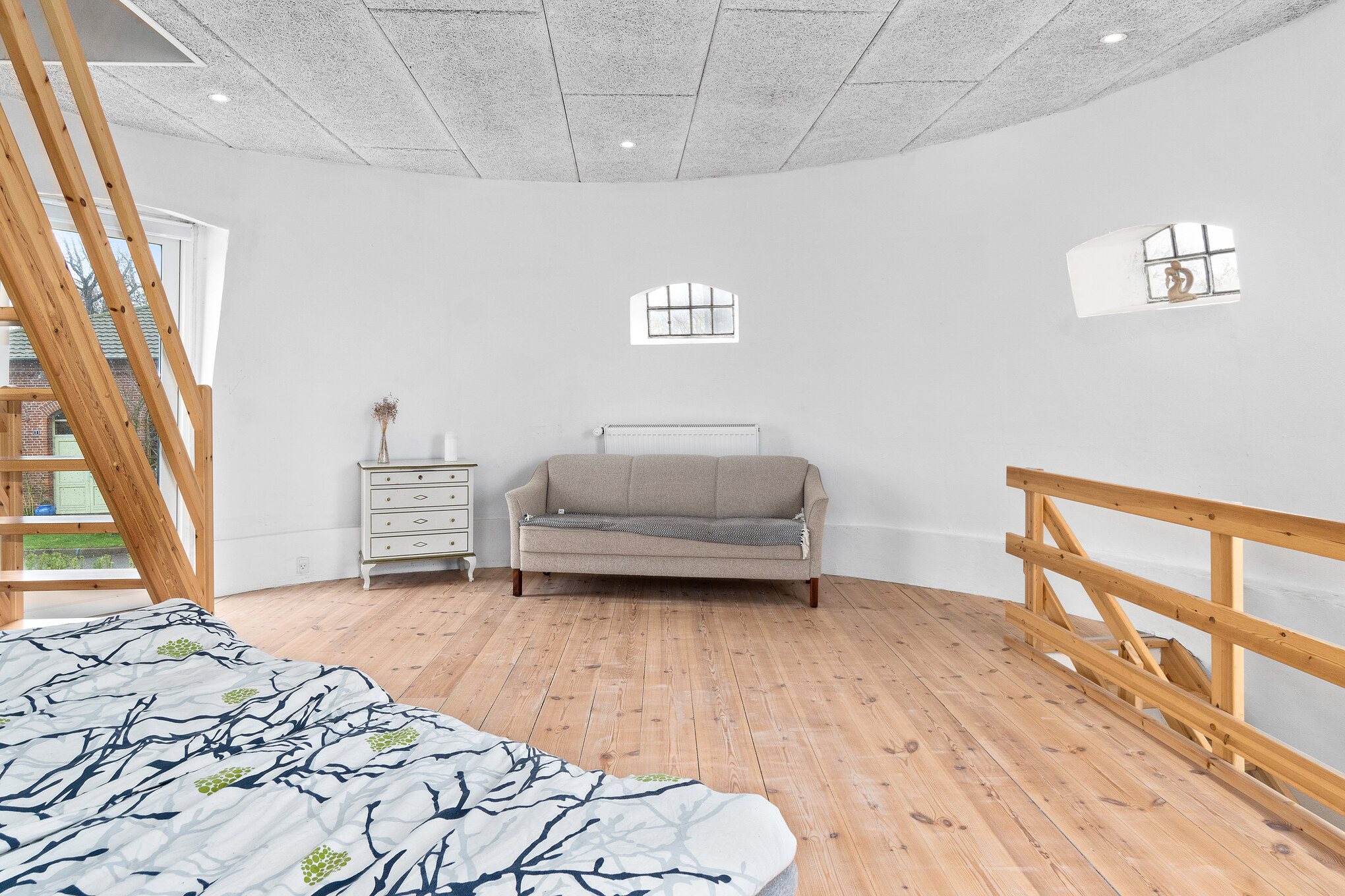 Fremhævet soveværelse billede i fuldskærmstilstand. Billede af Møllebakken 11A, 9870 Sindal