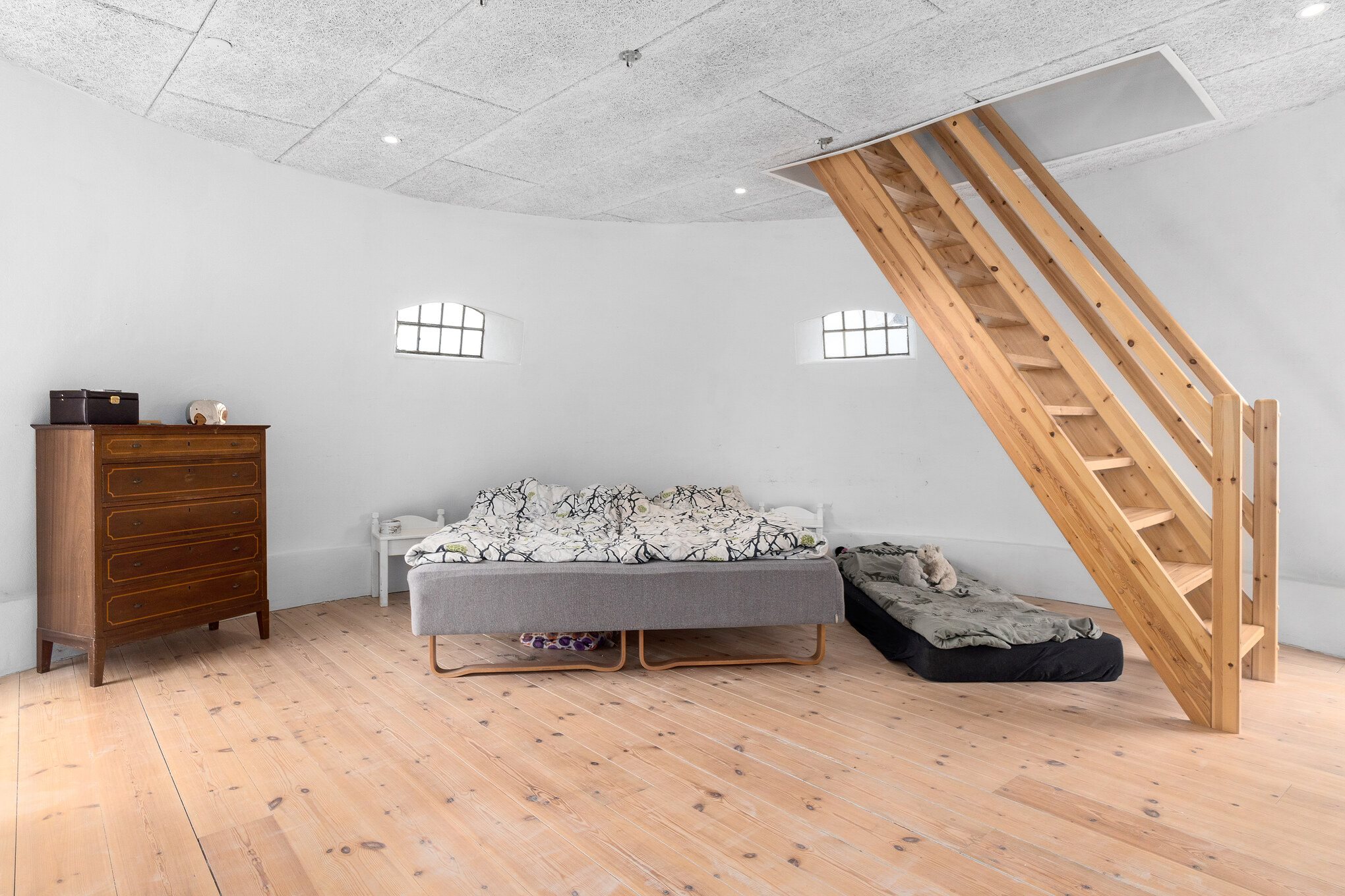 Fremhævet soveværelse billede i fuldskærmstilstand. Billede af Møllebakken 11A, 9870 Sindal