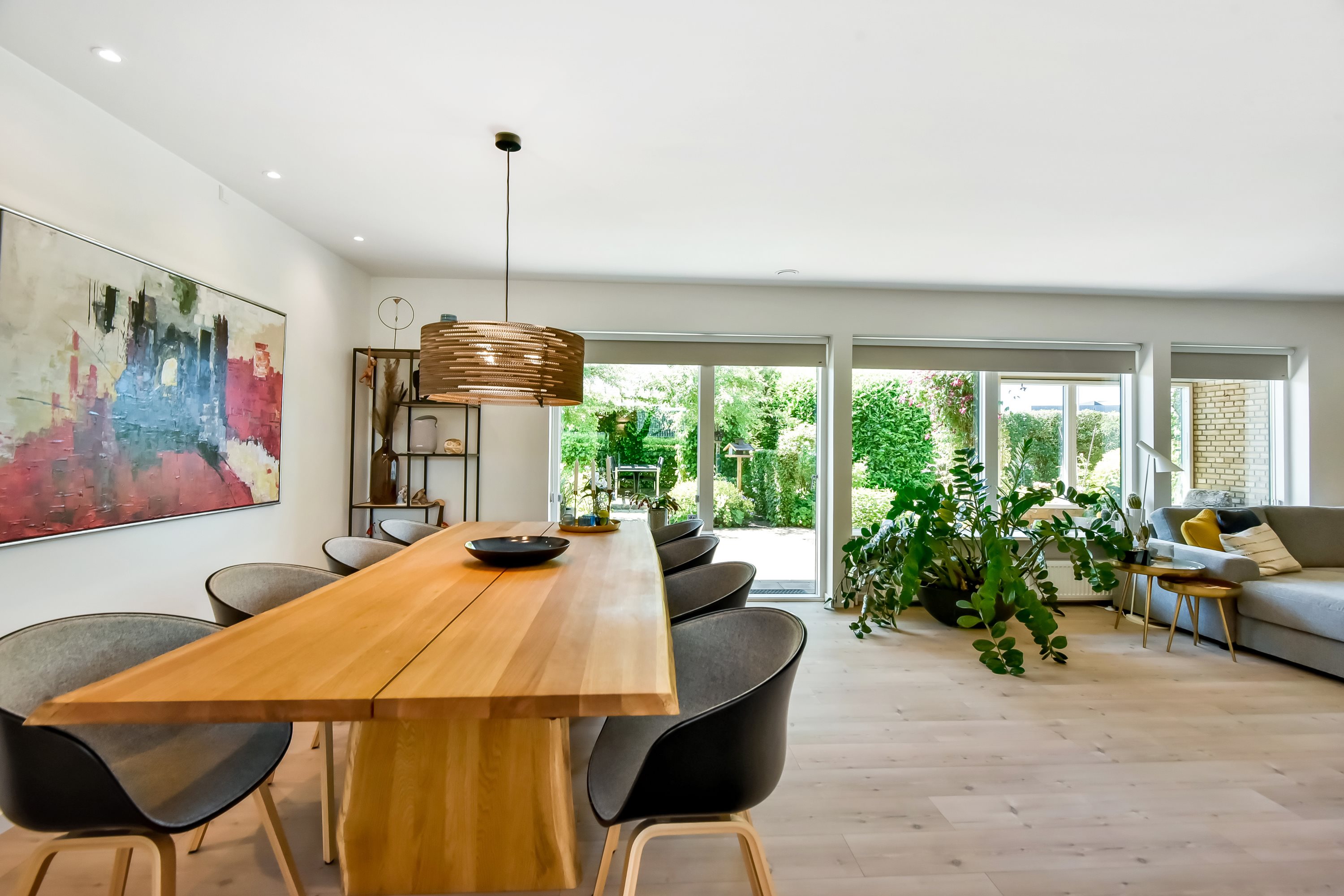 Fremhævet stue billede i fuldskærmstilstand. Billede af Farvergårdvej 7, 7400 Herning