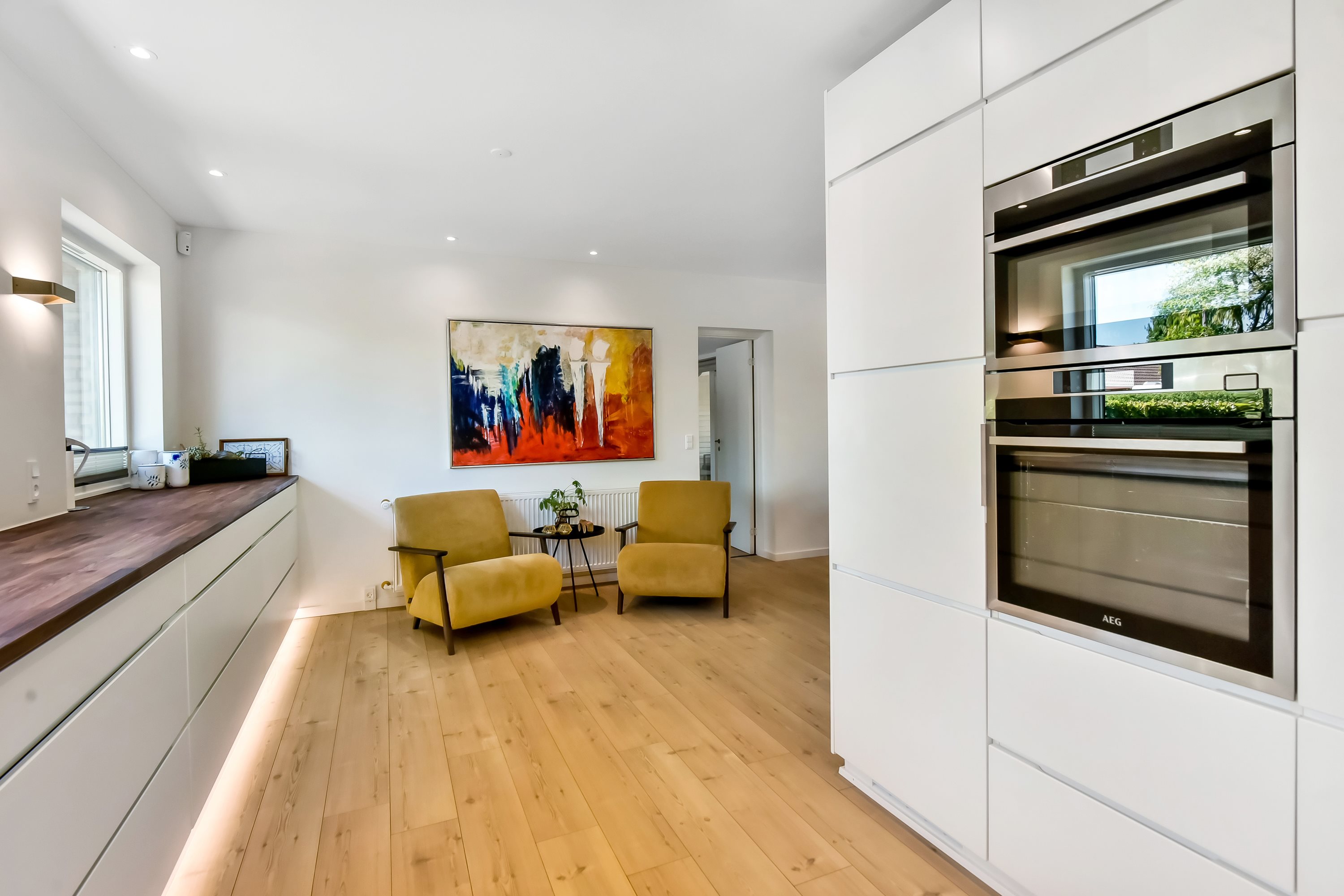 Fremhævet køkken billede i fuldskærmstilstand. Billede af Farvergårdvej 7, 7400 Herning