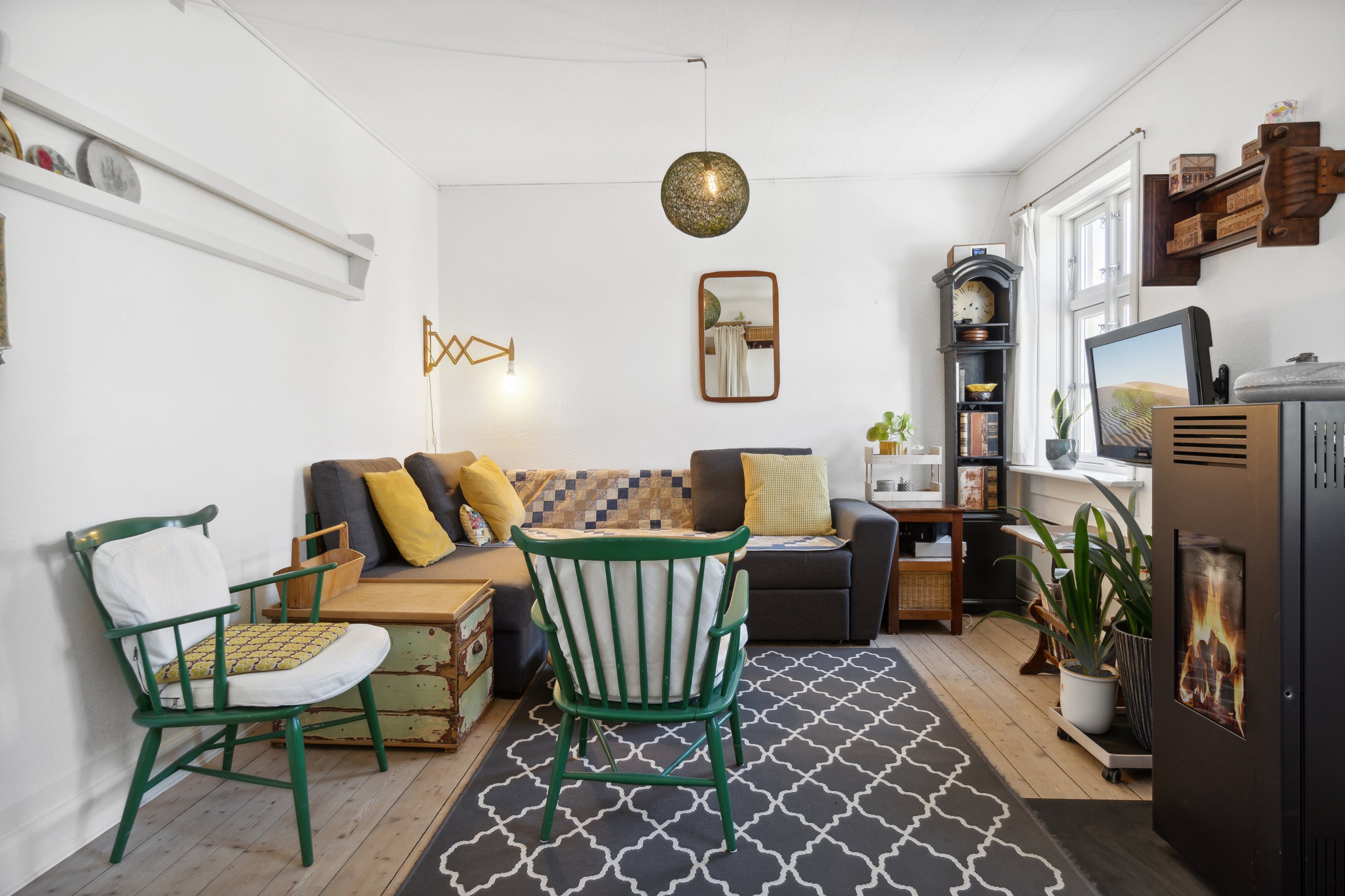 Fremhævet stue billede i fuldskærmstilstand. Billede af Assensvej 57, 5600 Faaborg