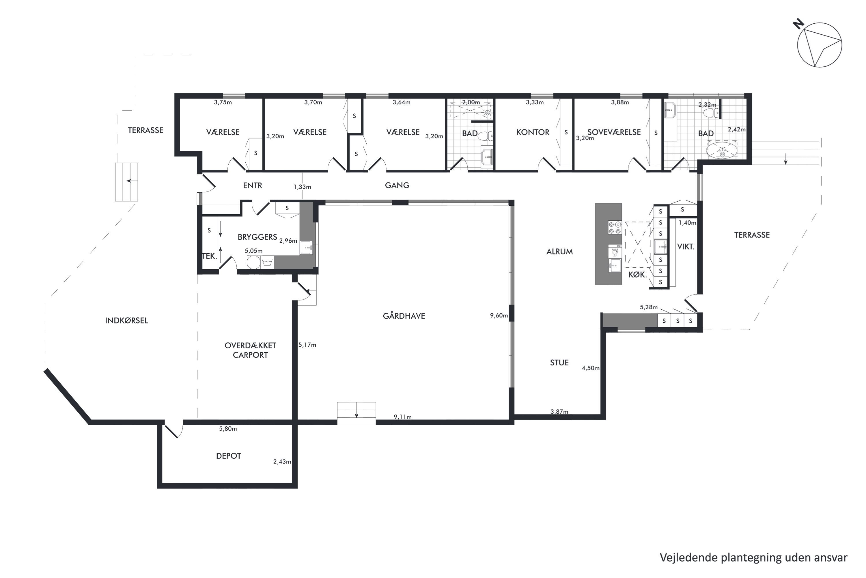 Plantegninger billede af Kong Minos Vej 49, Gug, 9210 Aalborg SØ