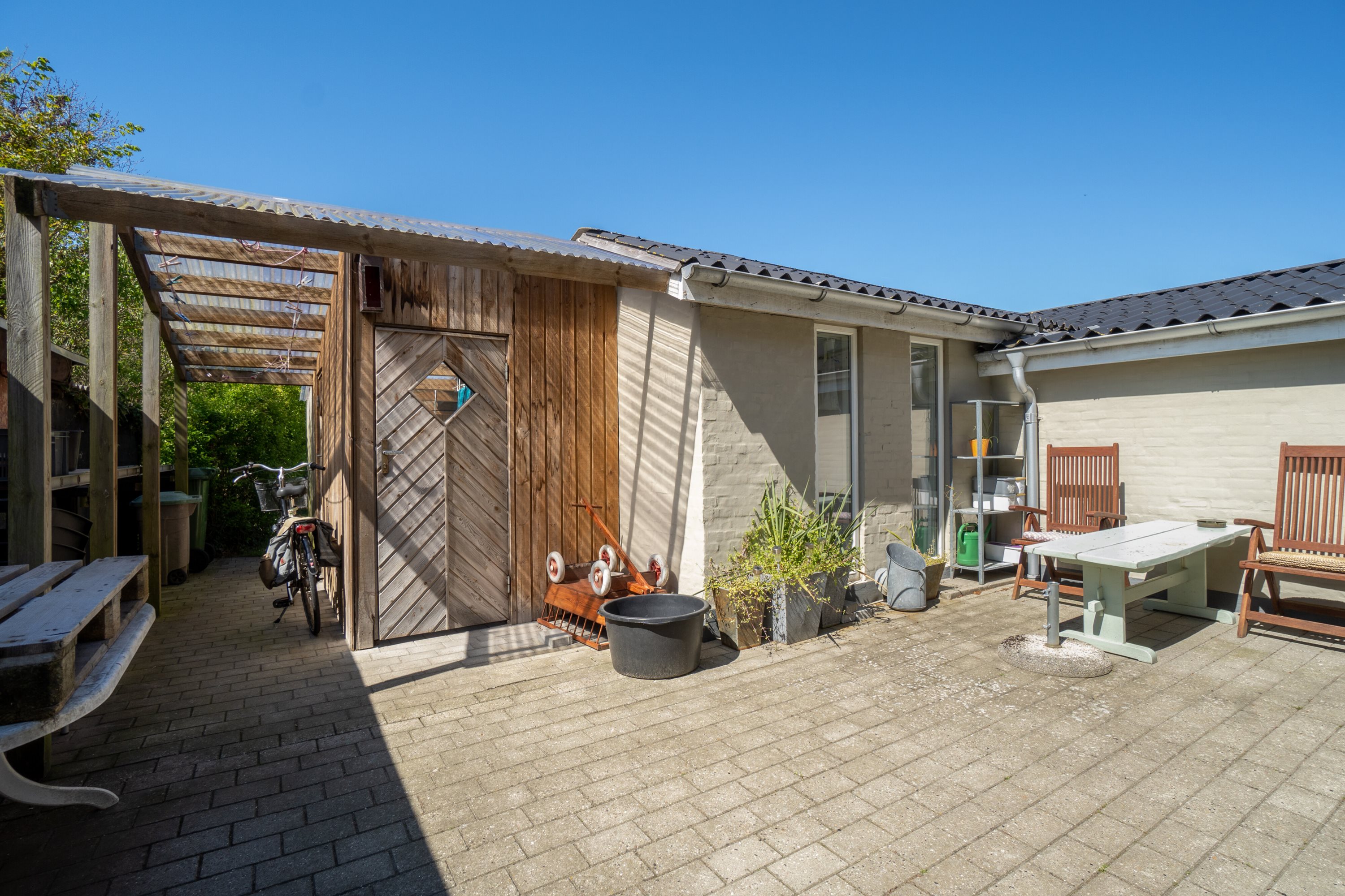 Fremhævet terrasse billede i fuldskærmstilstand. Billede af Assensvej 57, 5600 Faaborg