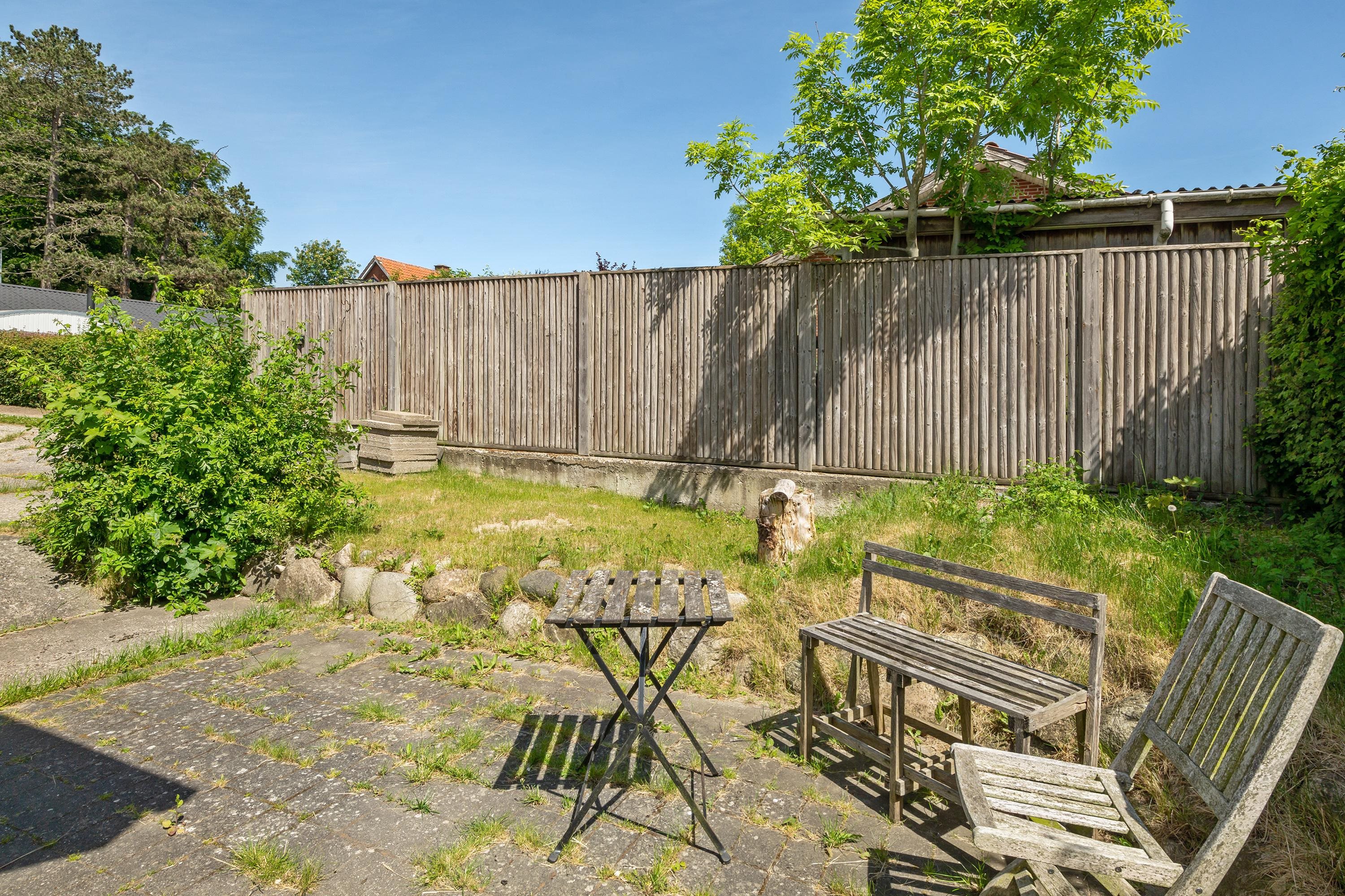 Fremhævet terrasse billede i fuldskærmstilstand. Billede af Spøttrupvej 6, 8930 Randers NØ