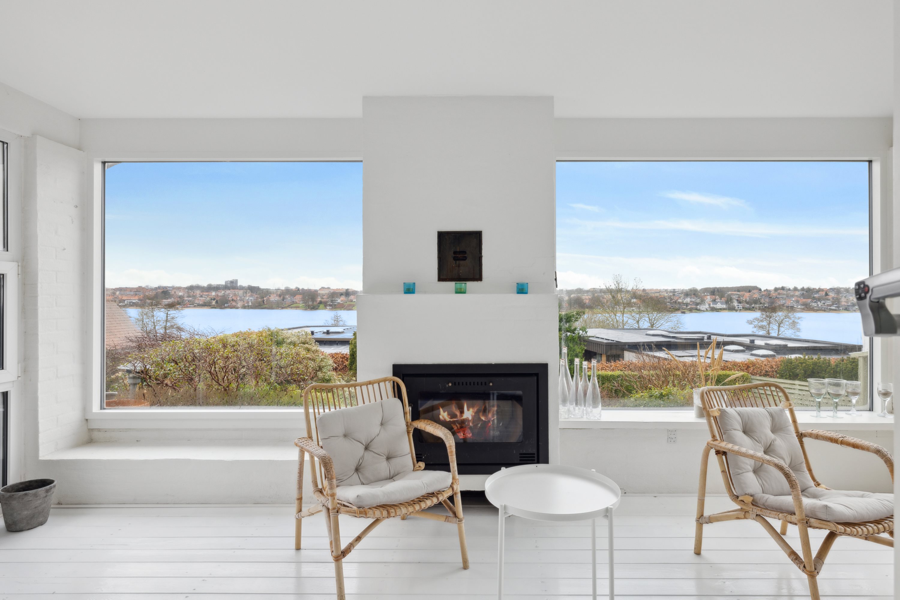 Fremhævet stue billede i fuldskærmstilstand. Billede af Houlkærshøjen 16, 8800 Viborg