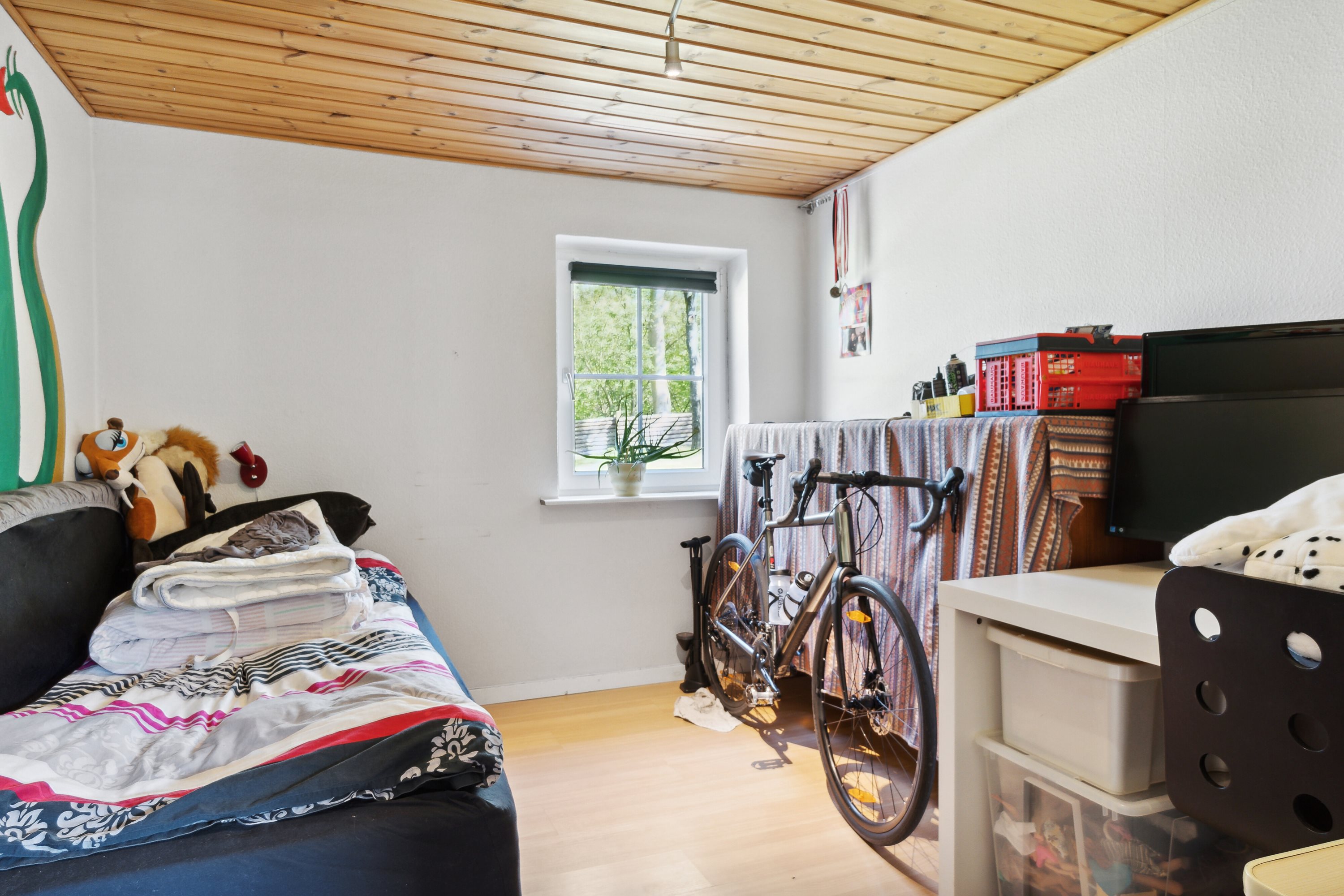 Fremhævet soveværelse billede i fuldskærmstilstand. Billede af Hald Møllevej 42, Stouby, 8983 Gjerlev J