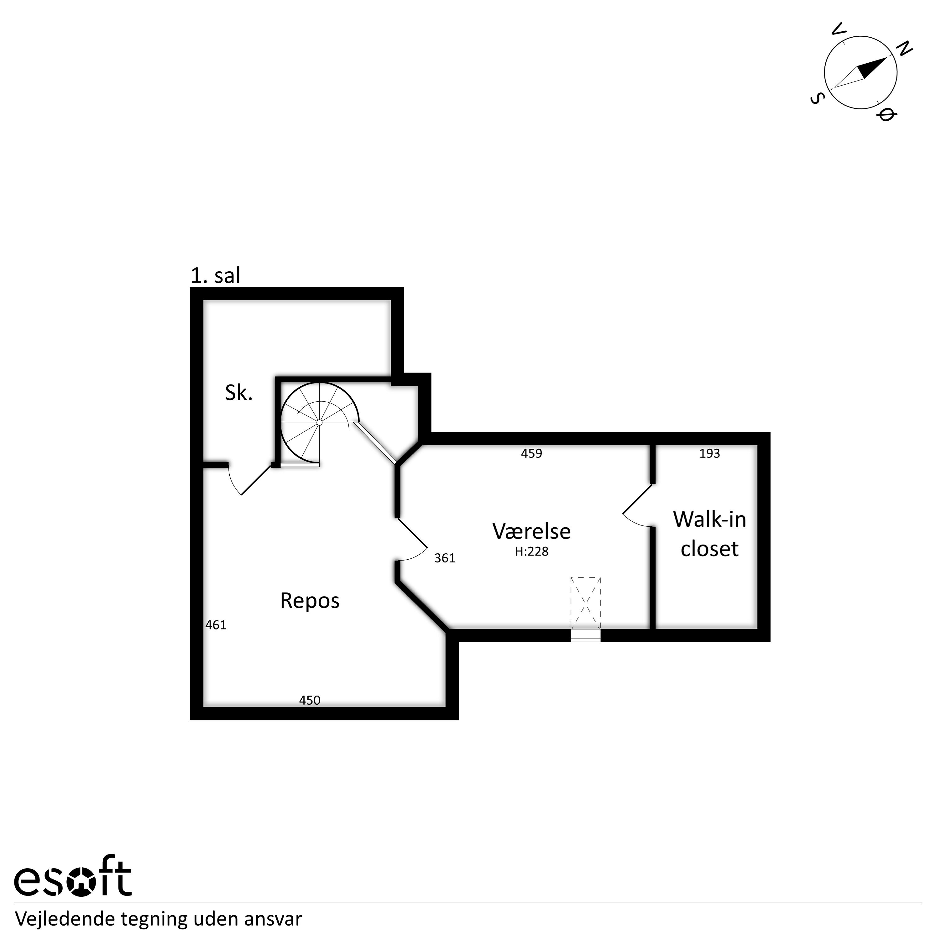 Plantegninger billede af Hald Møllevej 42, Stouby, 8983 Gjerlev J