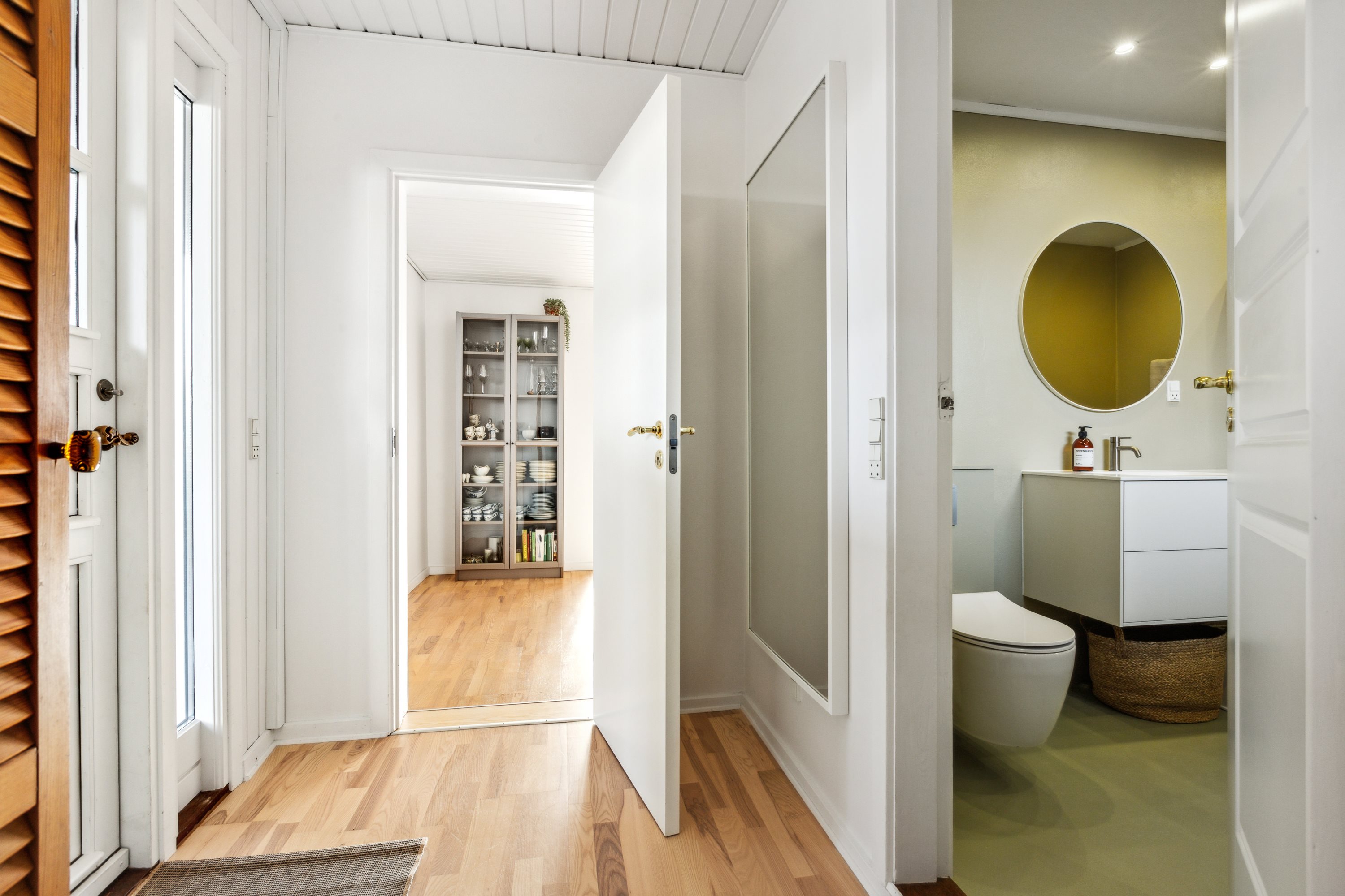 Fremhævet badeværelse billede i fuldskærmstilstand. Billede af Solvænget 31, 2791 Dragør