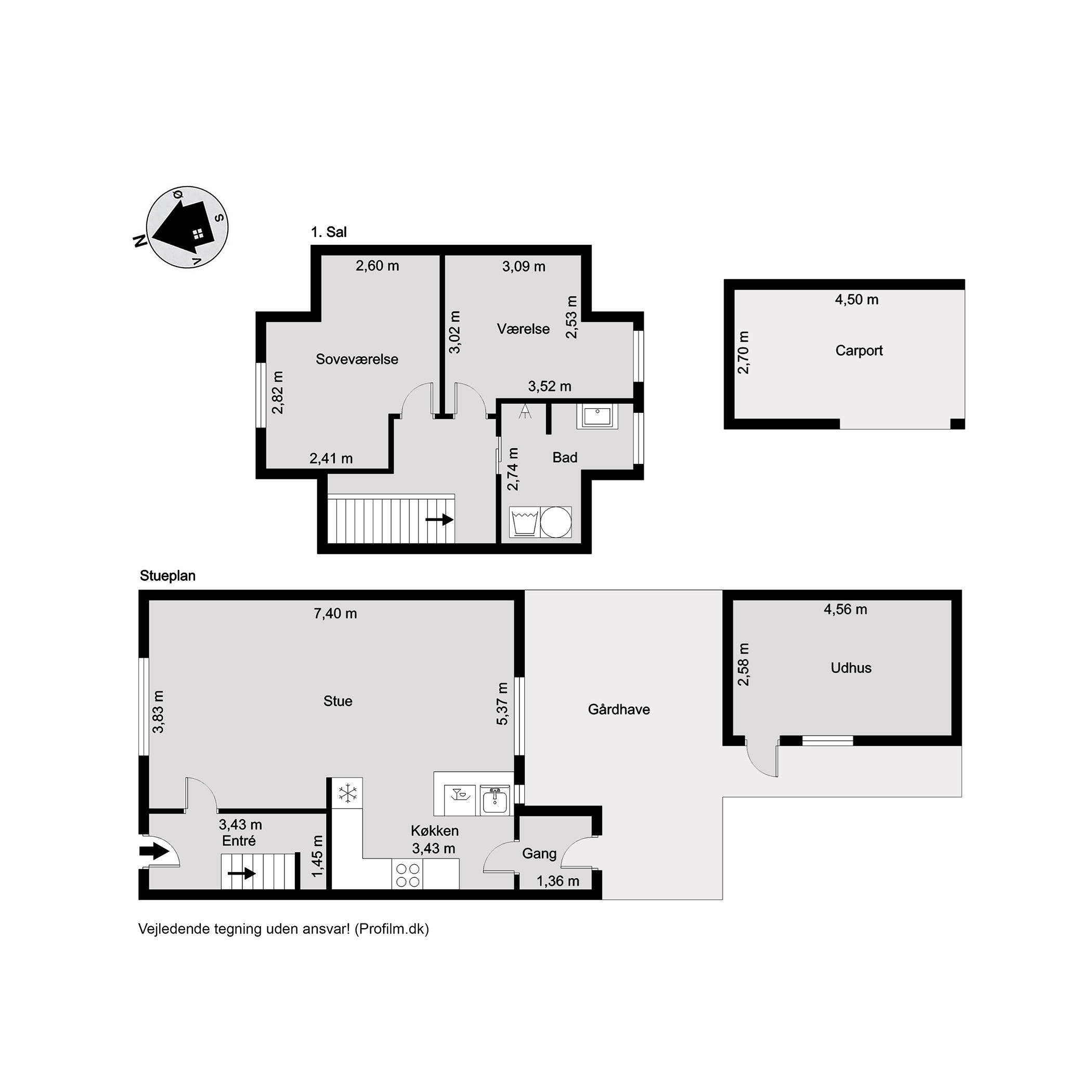 Plantegninger billede af Ottosgade 13, 6000 Kolding