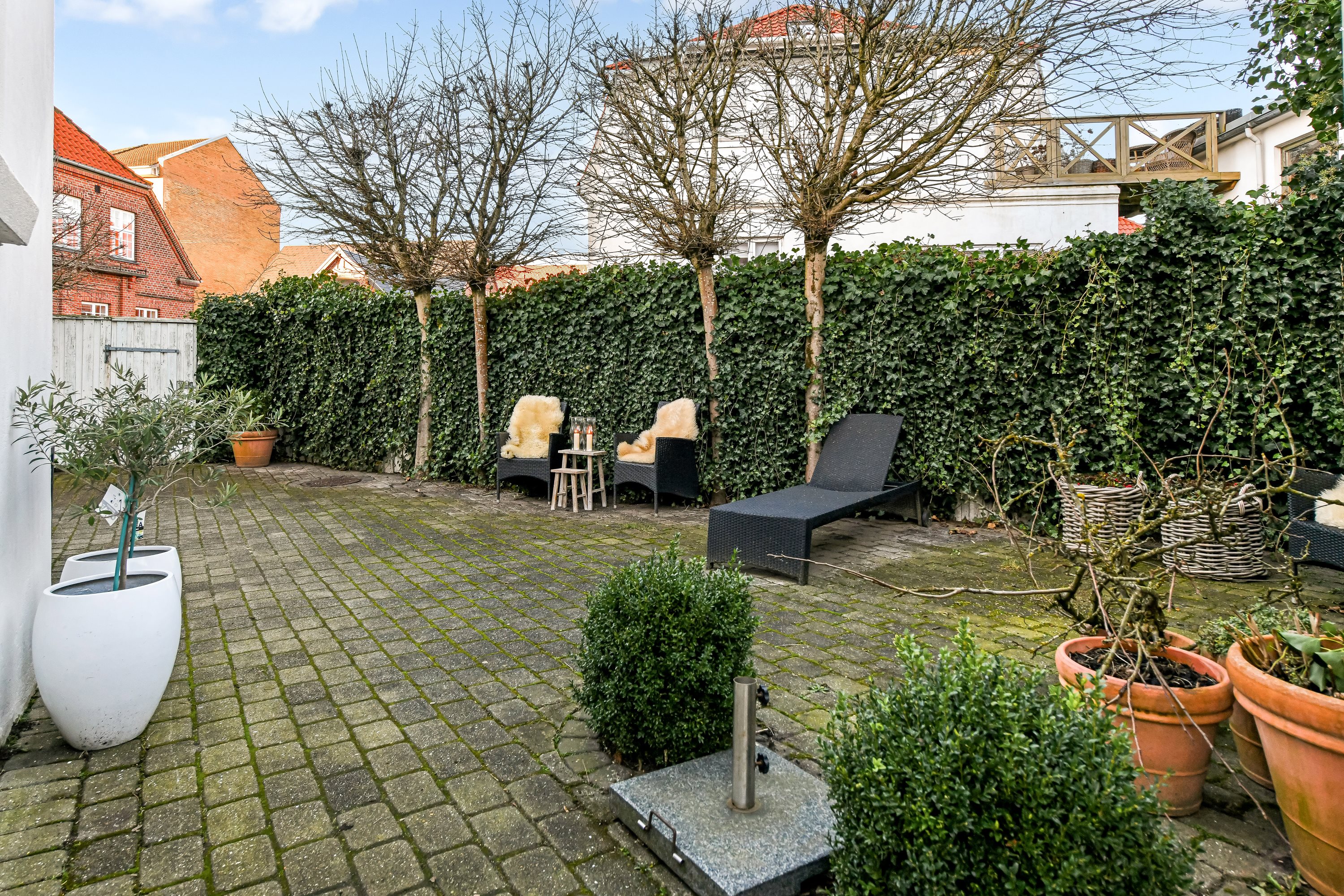 Fremhævet terrasse billede i fuldskærmstilstand. Billede af Strandbygade 27, 6700 Esbjerg