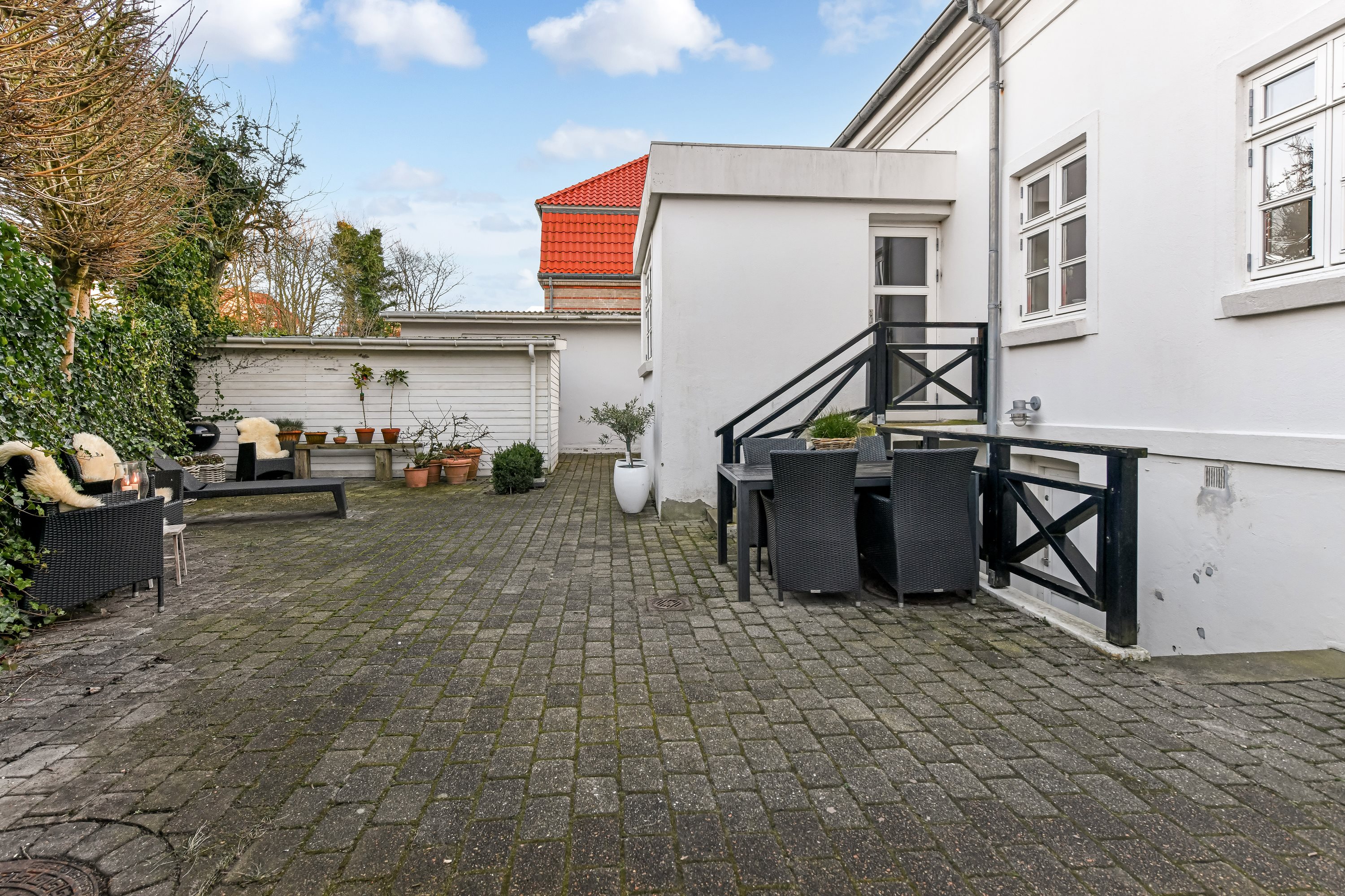 Fremhævet terrasse billede i fuldskærmstilstand. Billede af Strandbygade 27, 6700 Esbjerg