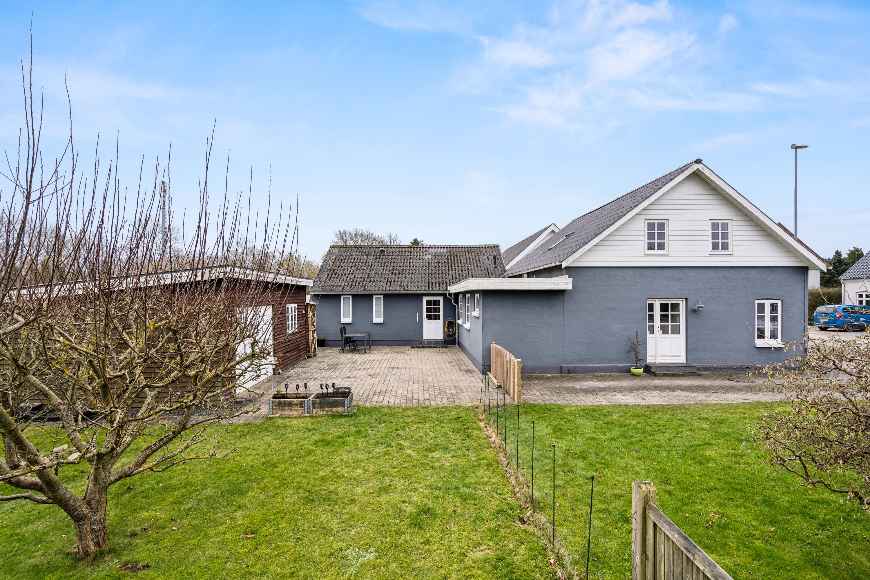Miniaturebillede 2: set fra haven. Billede af Søndergade 14, Skalbjerg, 5492 Vissenbjerg