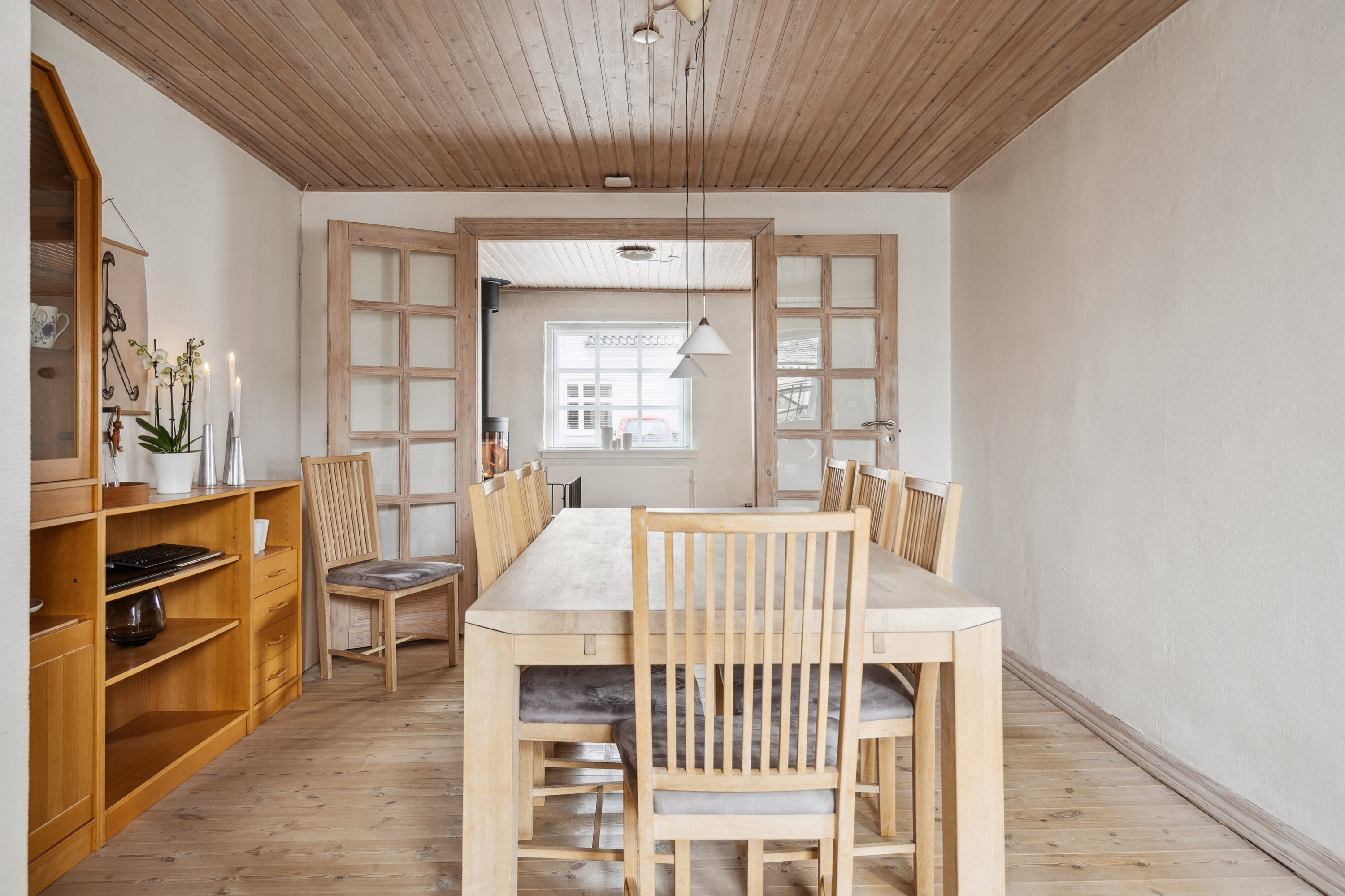 Fremhævet spisestue billede i fuldskærmstilstand. Billede af Søndergade 14, Skalbjerg, 5492 Vissenbjerg
