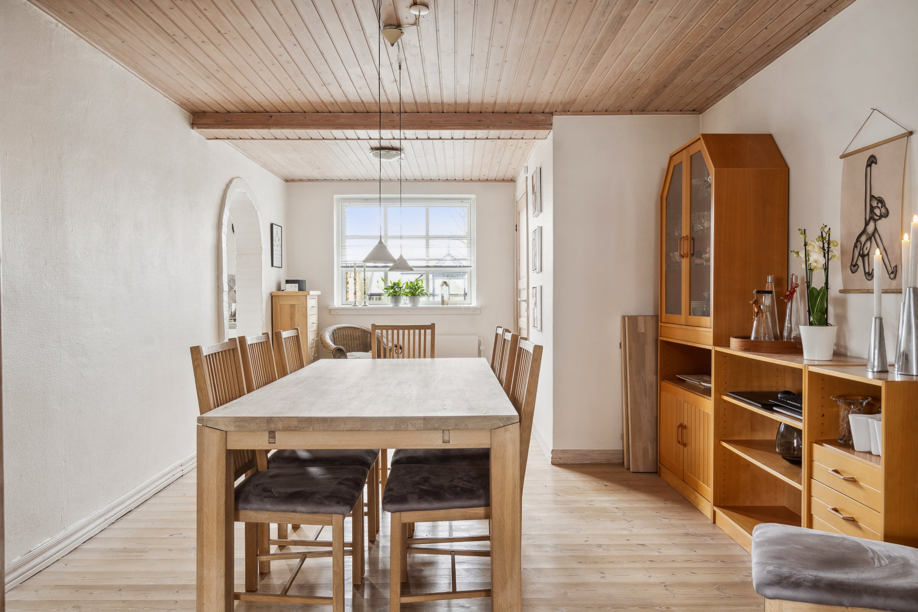 Fremhævet spisestue billede i fuldskærmstilstand. Billede af Søndergade 14, Skalbjerg, 5492 Vissenbjerg