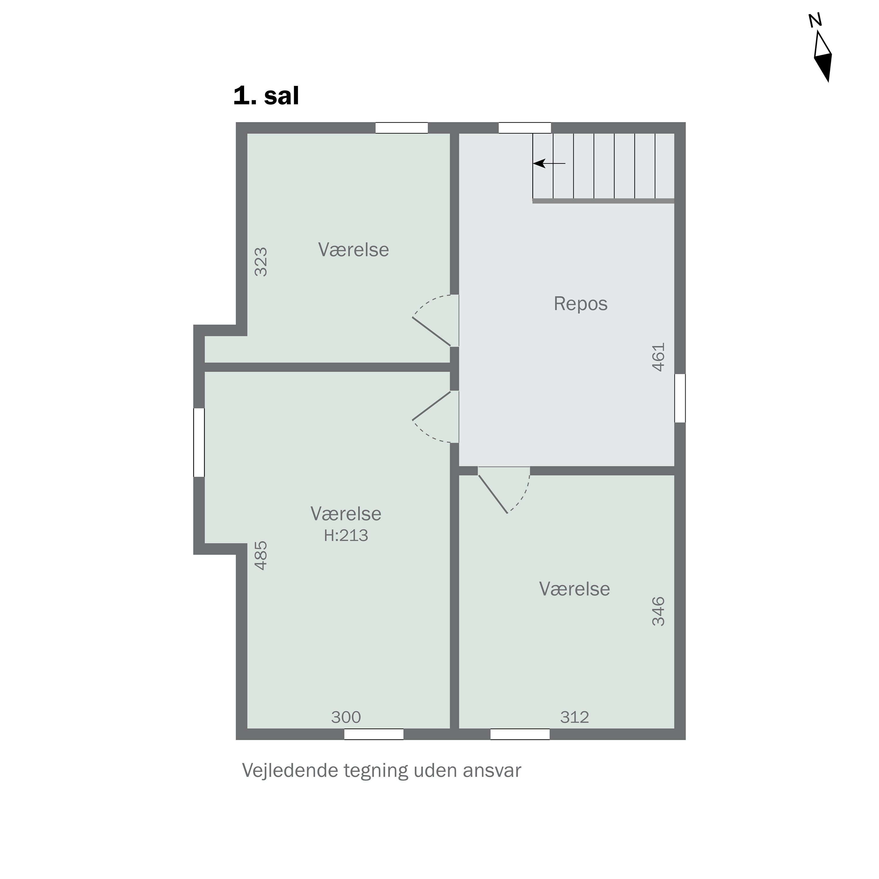 Plantegninger billede af Søndergade 14, Skalbjerg, 5492 Vissenbjerg