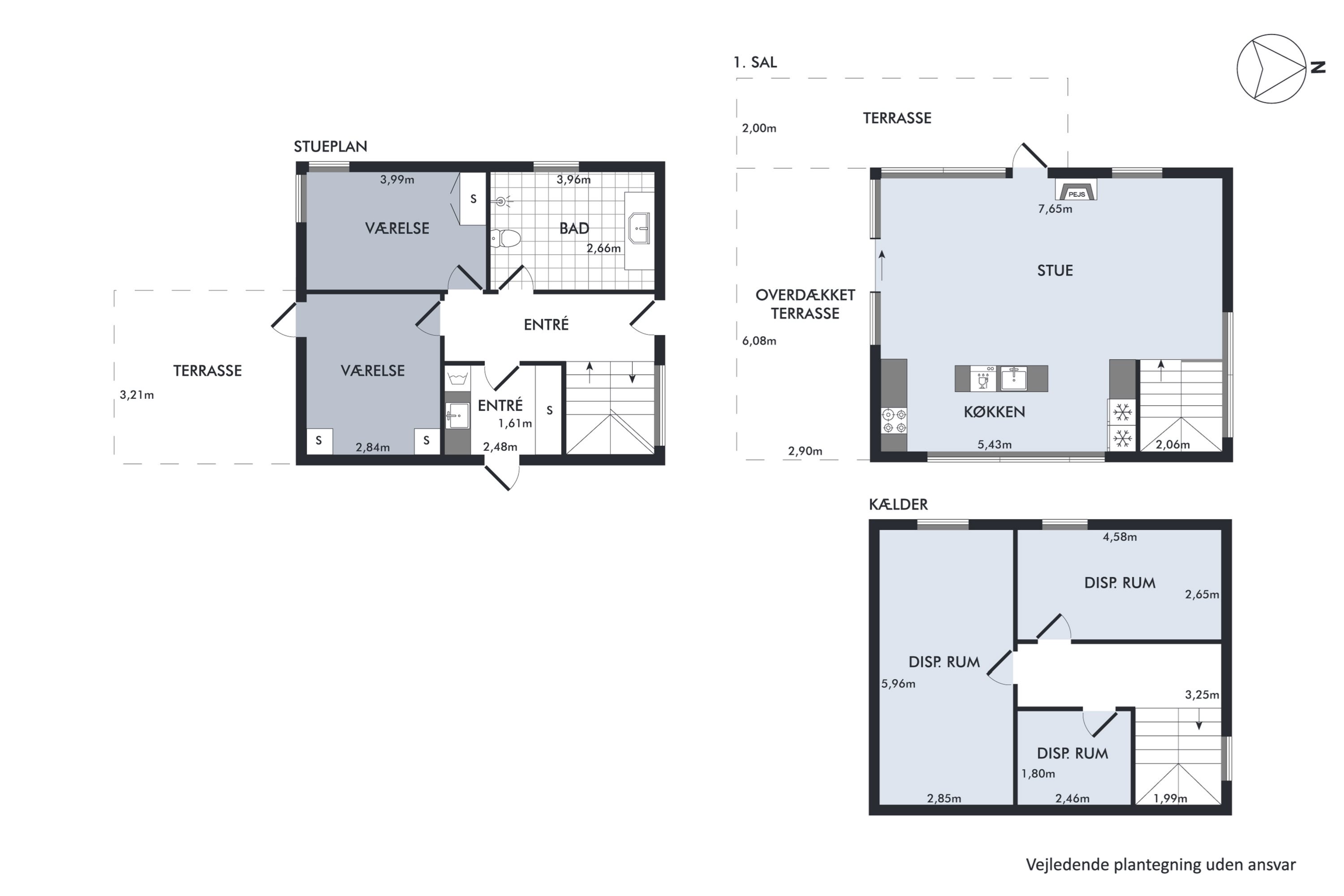 Plantegninger billede af Lübker Allé 51, 8581 Nimtofte