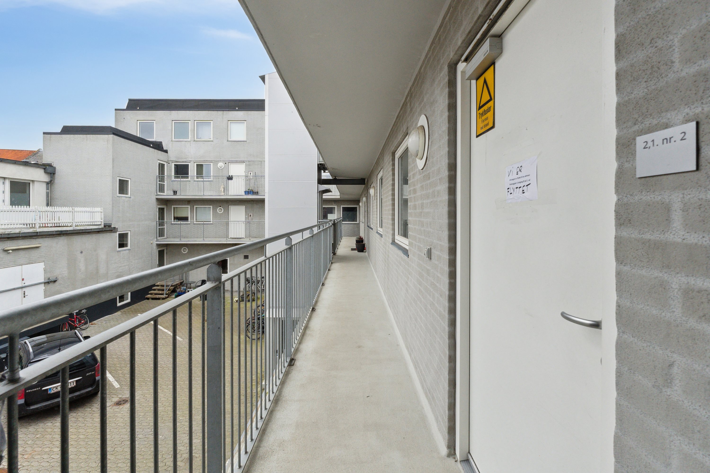 Fremhævet altan billede i fuldskærmstilstand. Billede af Dronningensvej 2, 1. 2., 5800 Nyborg