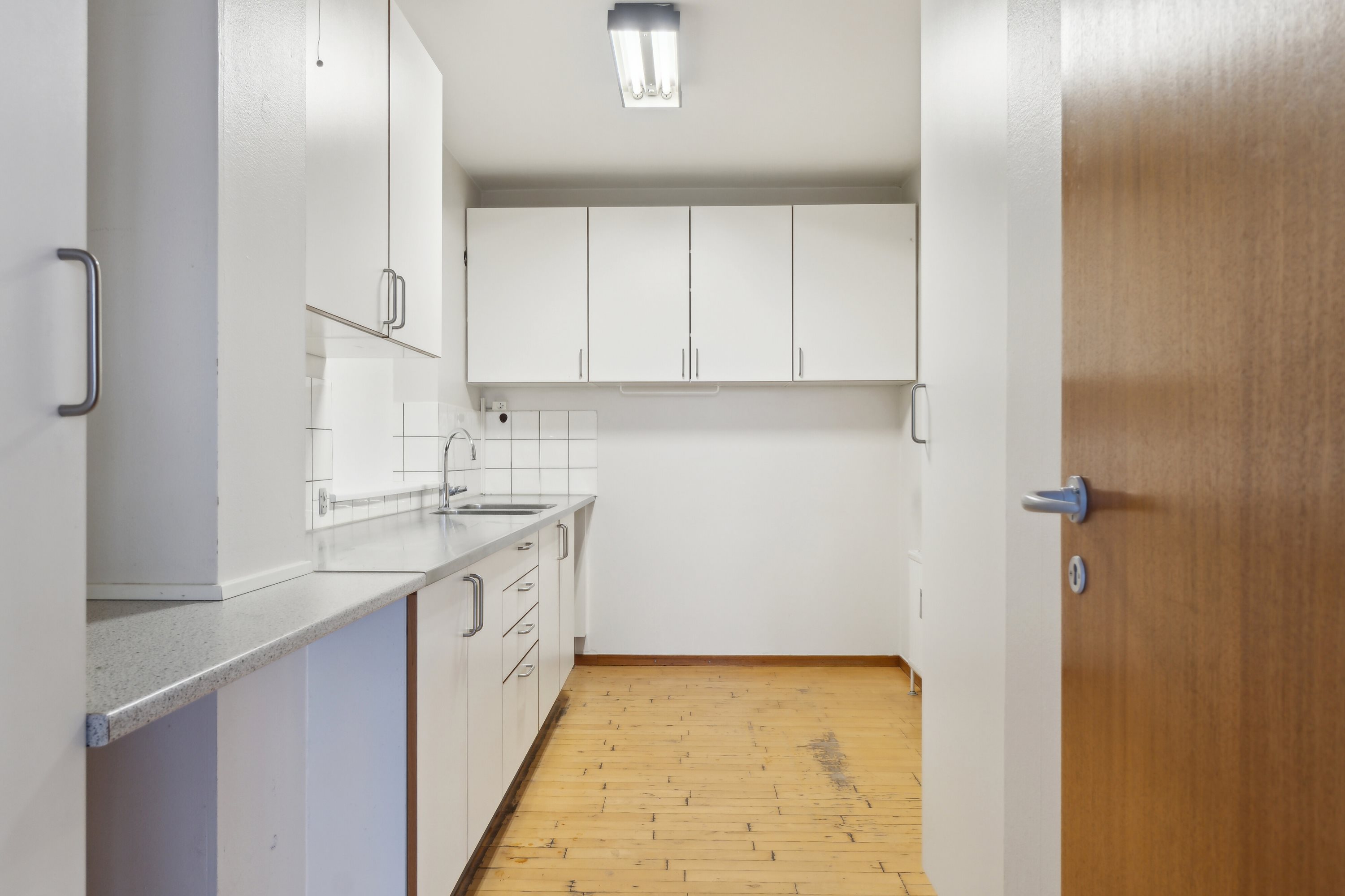 Fremhævet køkken billede i fuldskærmstilstand. Billede af Dronningensvej 2, 1. 2., 5800 Nyborg