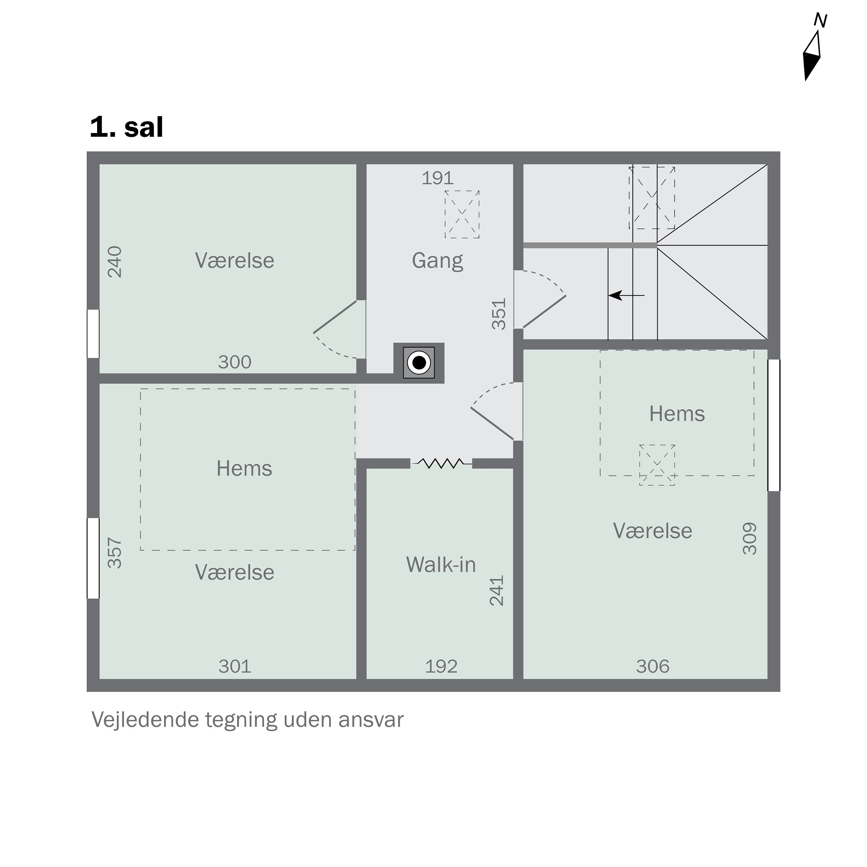 Plantegninger billede af Kastanievej 11, 4200 Slagelse