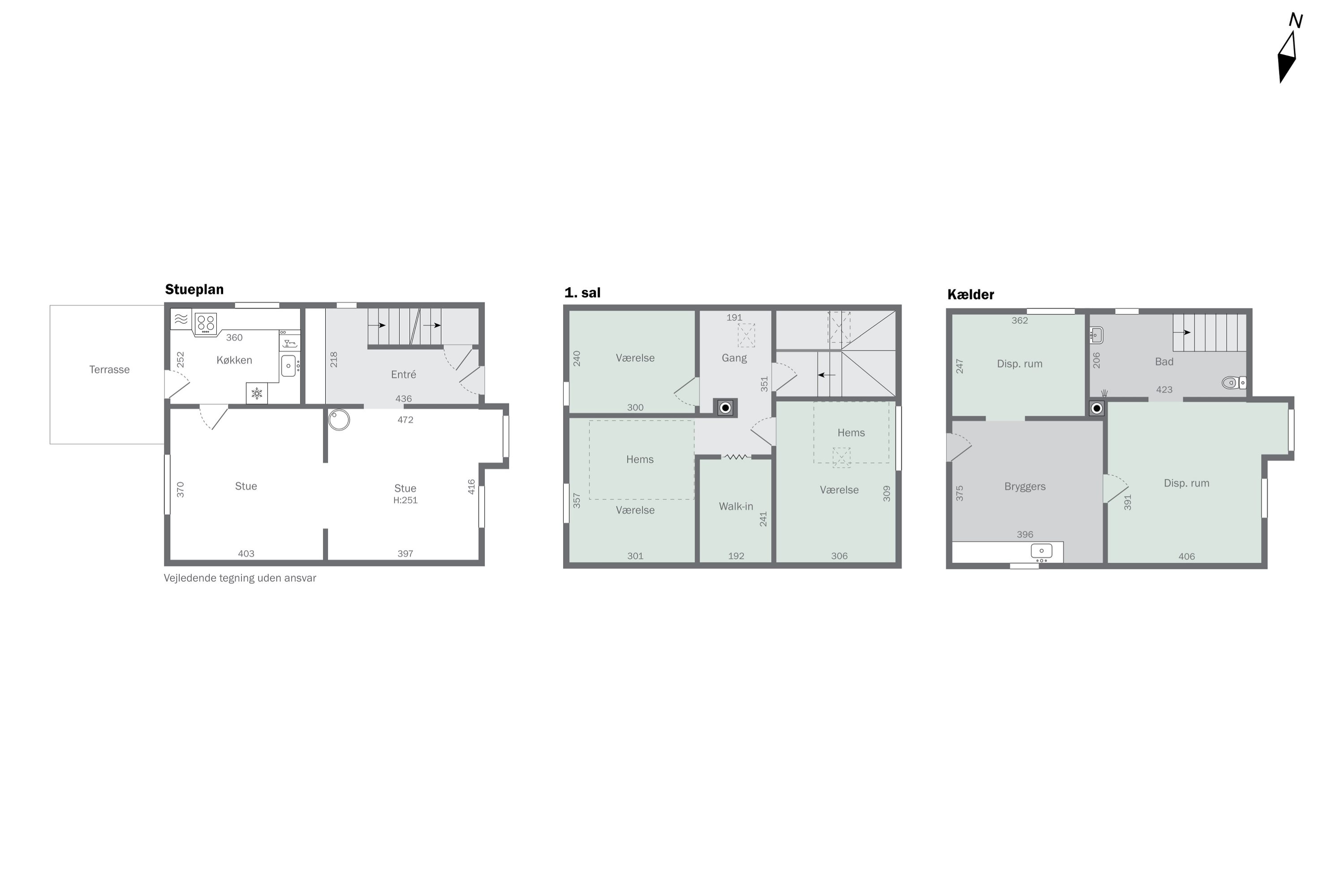 Plantegninger billede af Kastanievej 11, 4200 Slagelse