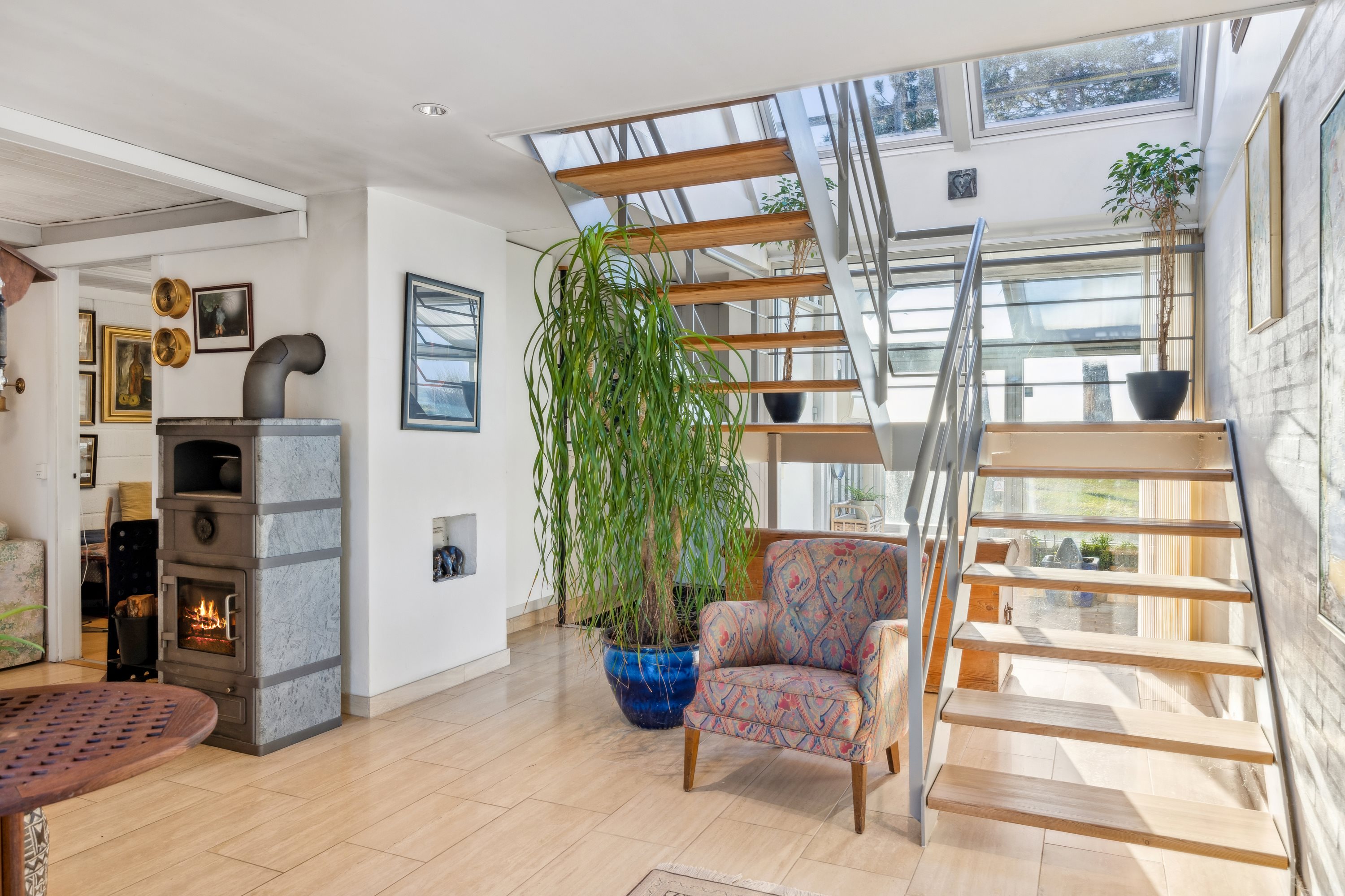 Fremhævet stue billede i fuldskærmstilstand. Billede af Mimosavej 19B, Egsmark, 8400 Ebeltoft