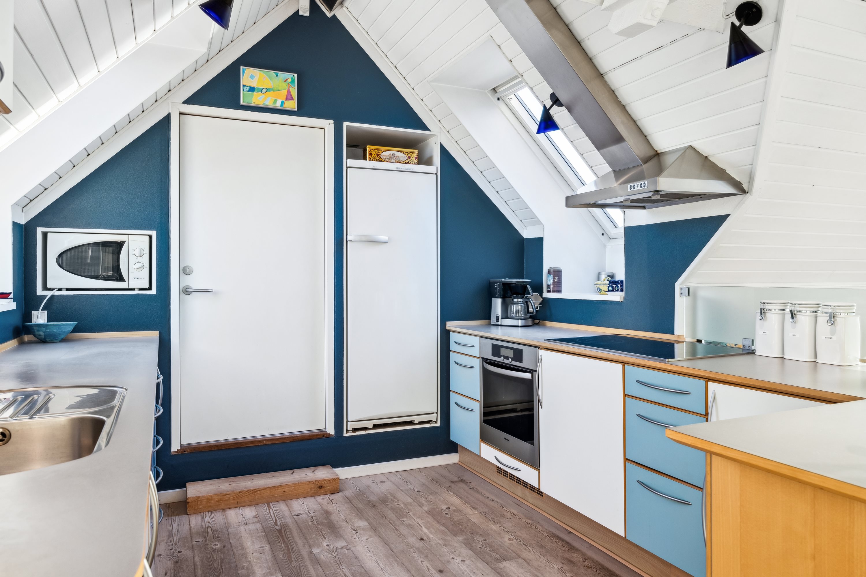 Fremhævet køkken billede i fuldskærmstilstand. Billede af Mimosavej 19B, Egsmark, 8400 Ebeltoft