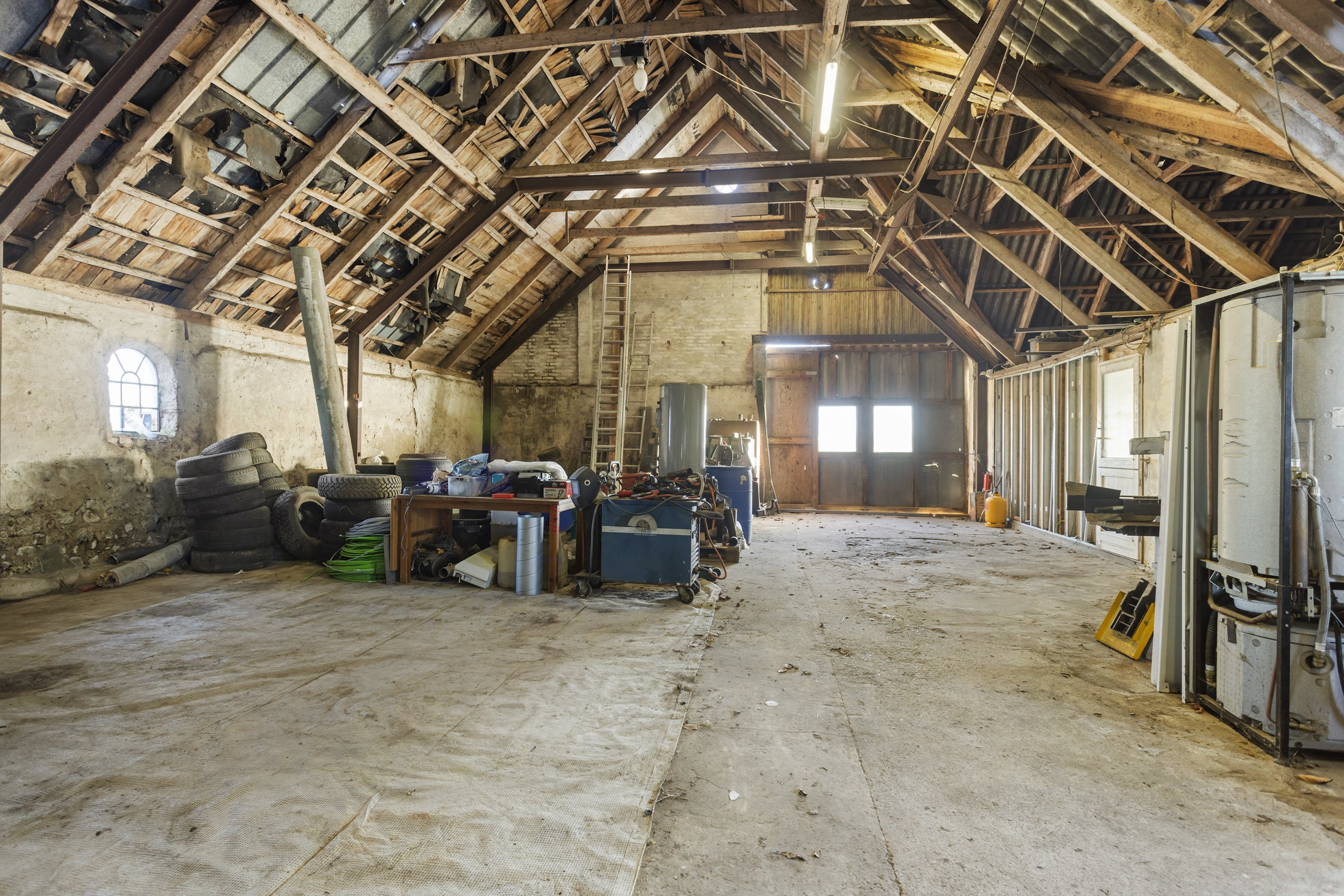 Fremhævet stald billede i fuldskærmstilstand. Billede af Stenhøjvej 273, Stenhøj, 9900 Frederikshavn