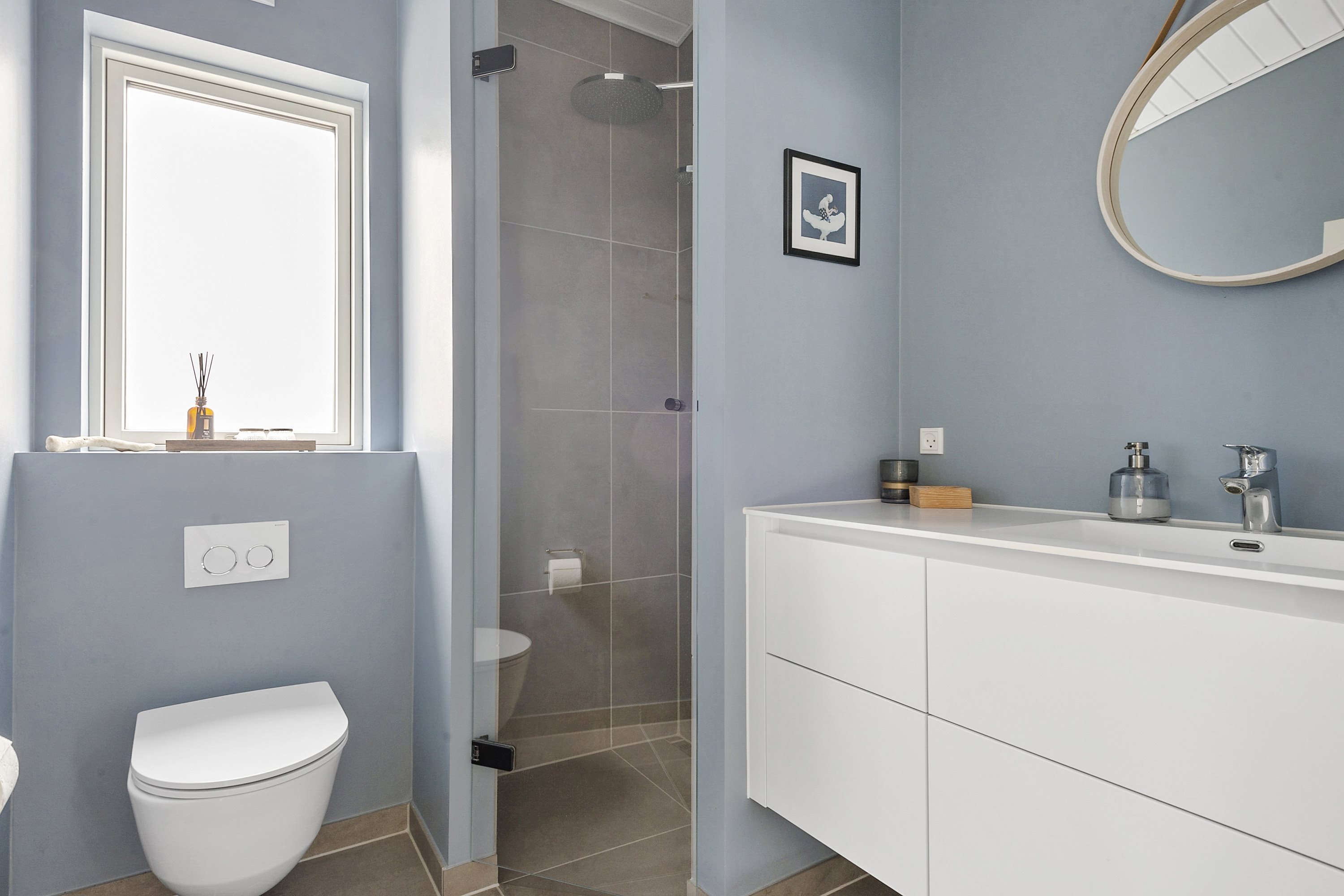 Fremhævet badeværelse billede i fuldskærmstilstand. Billede af Plantagevej 48, Saksild Str, 8300 Odder