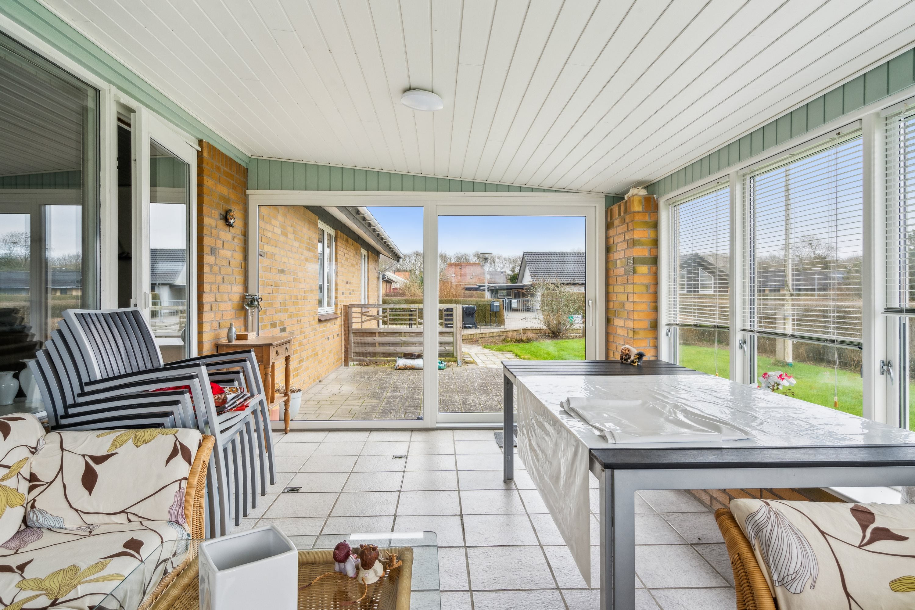 Fremhævet udestue billede i fuldskærmstilstand. Billede af Holbergsvej 5, 9760 Vrå