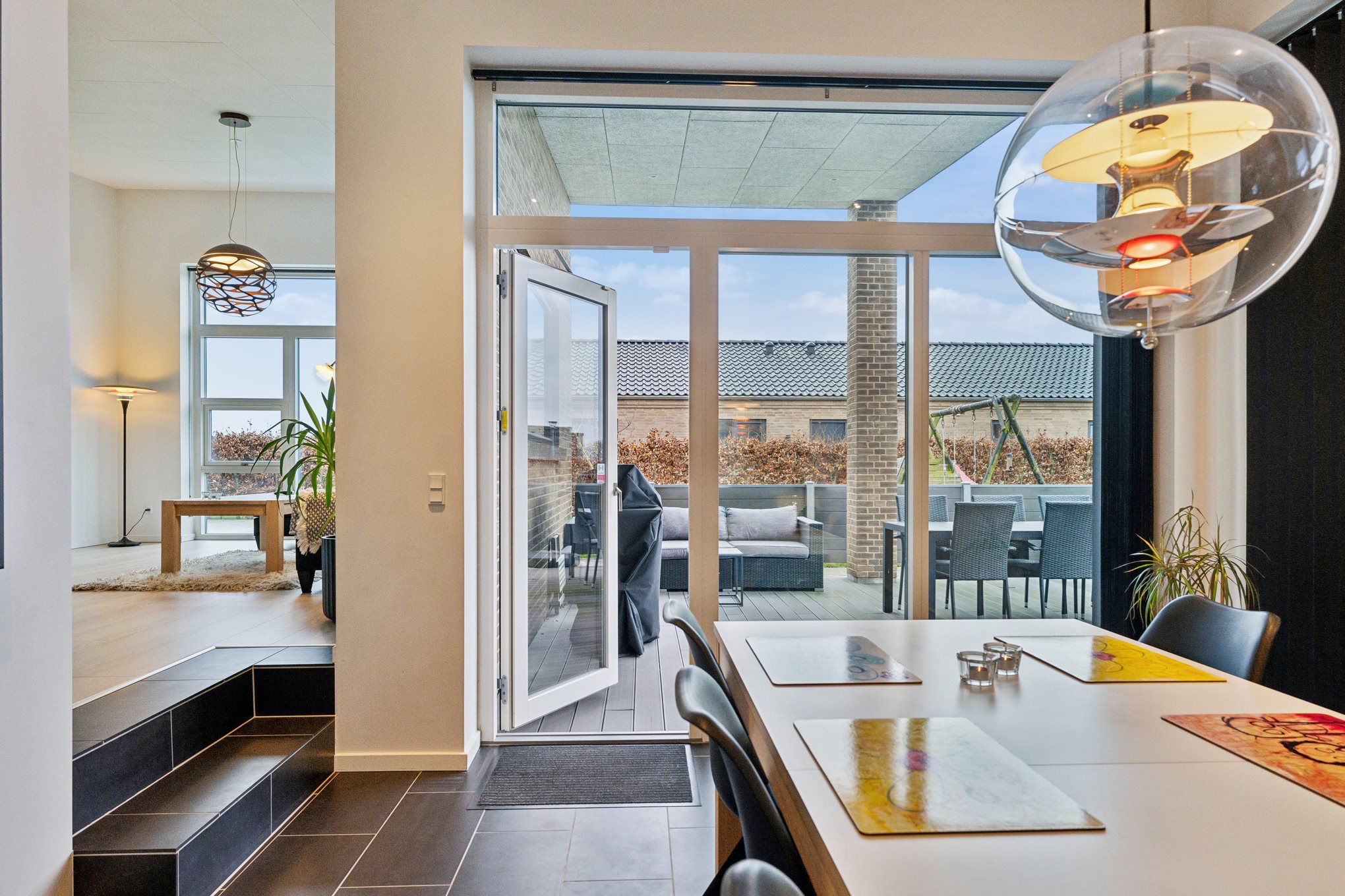 Fremhævet stue billede i fuldskærmstilstand. Billede af Kong Helges Vej 14, 8920 Randers NV