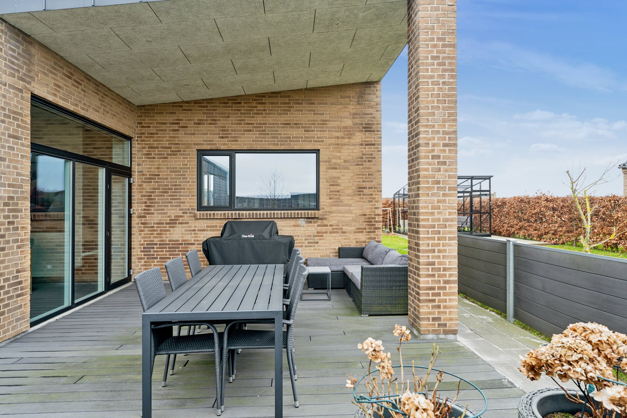 Fremhævet terrasse billede i fuldskærmstilstand. Billede af Kong Helges Vej 14, 8920 Randers NV