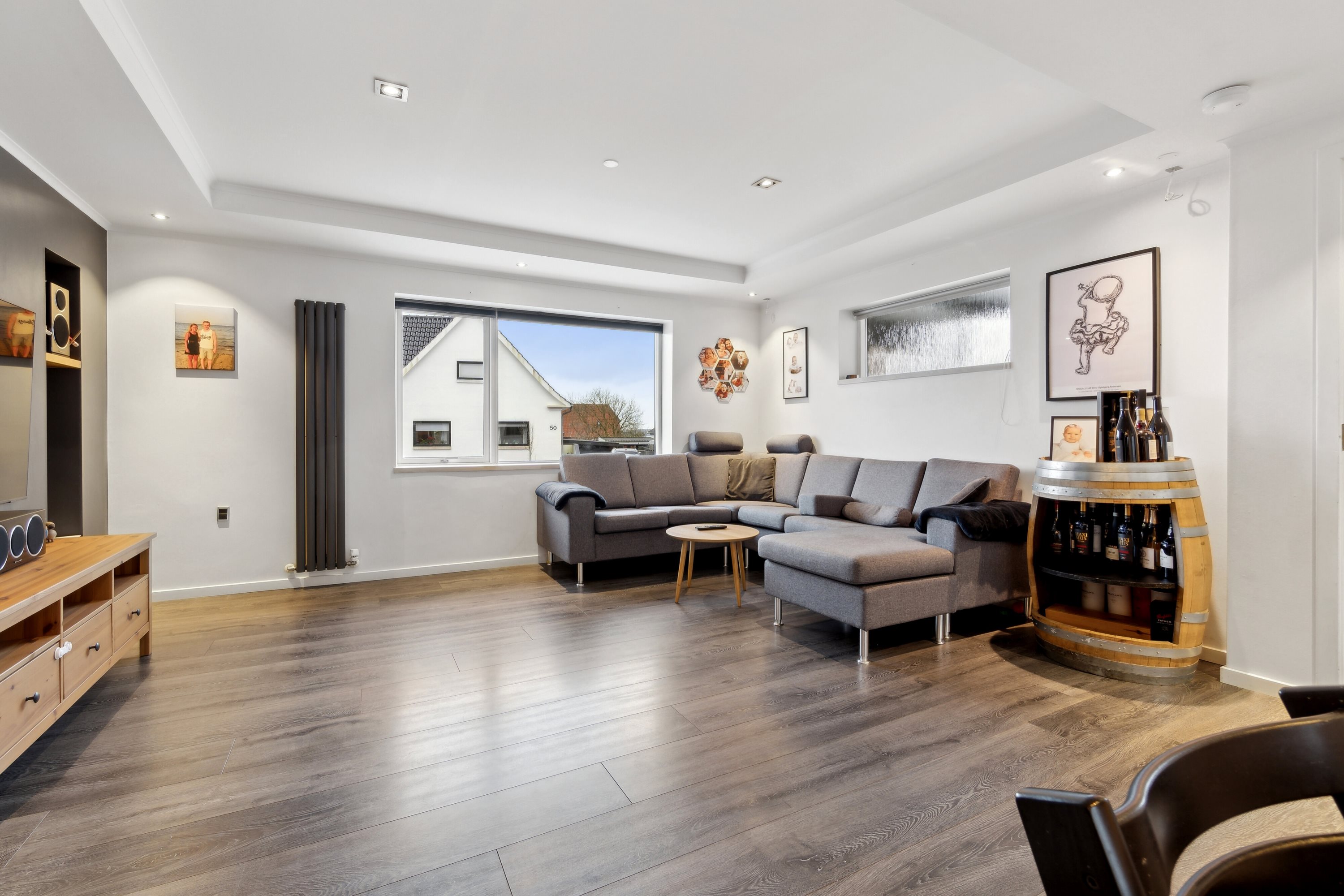 Fremhævet stue billede i fuldskærmstilstand. Billede af Thylandsvej 51, 7700 Thisted