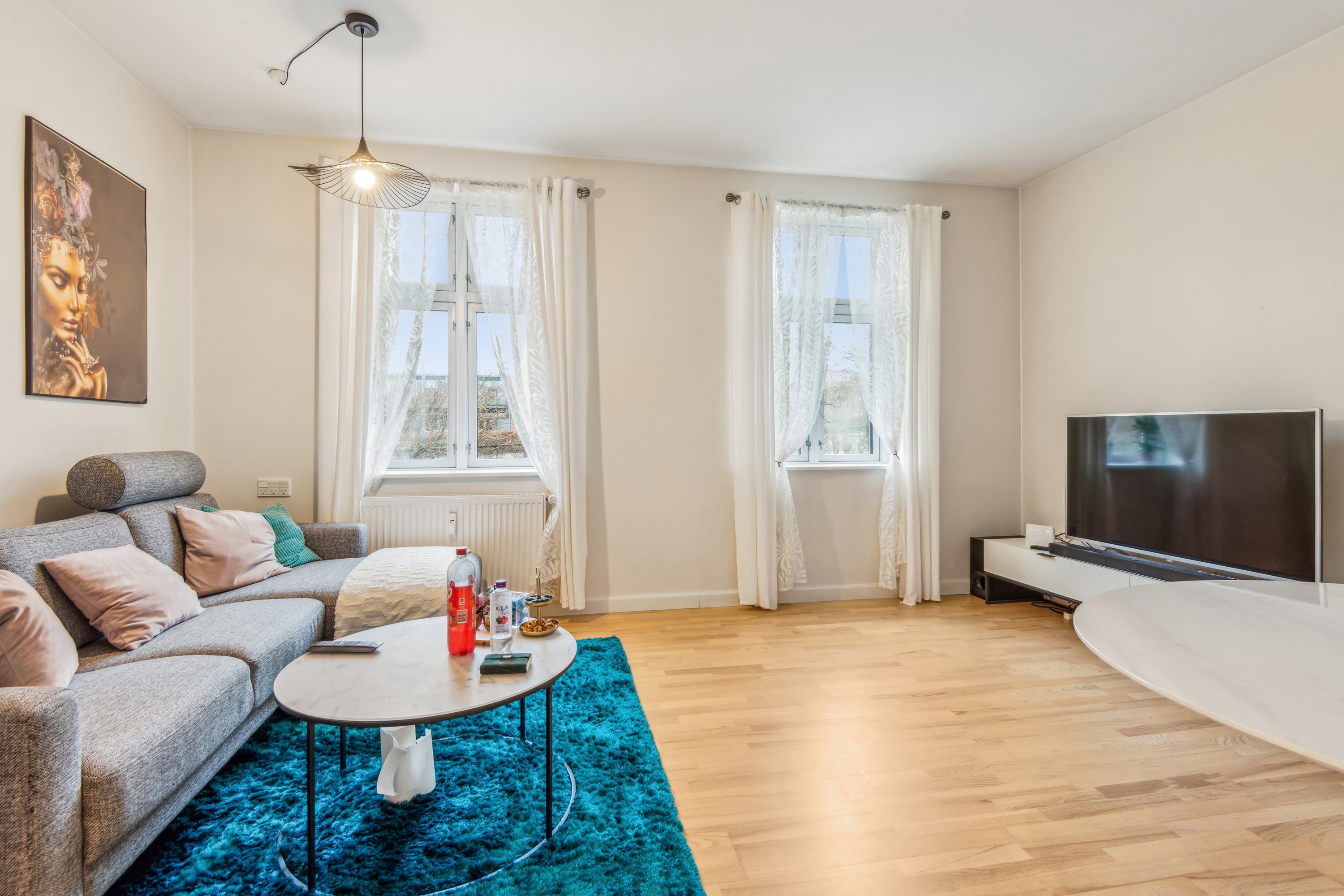 Fremhævet stue billede i fuldskærmstilstand. Billede af Tyge Brahes Vej 48, st.., 9000 Aalborg