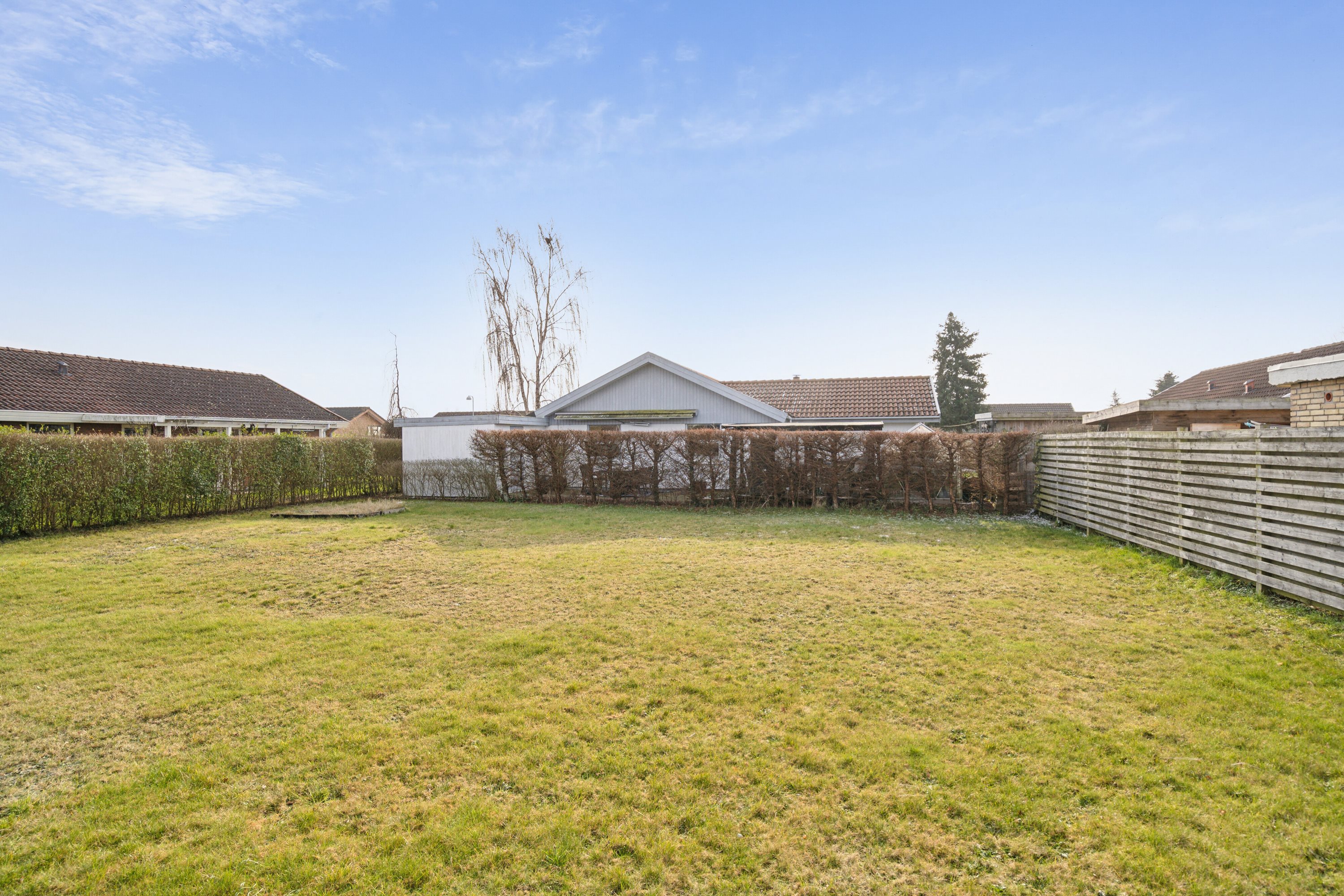 Fremhævet udendørs billede i fuldskærmstilstand. Billede af Borsvinget 30, Bullerup, 5320 Agedrup