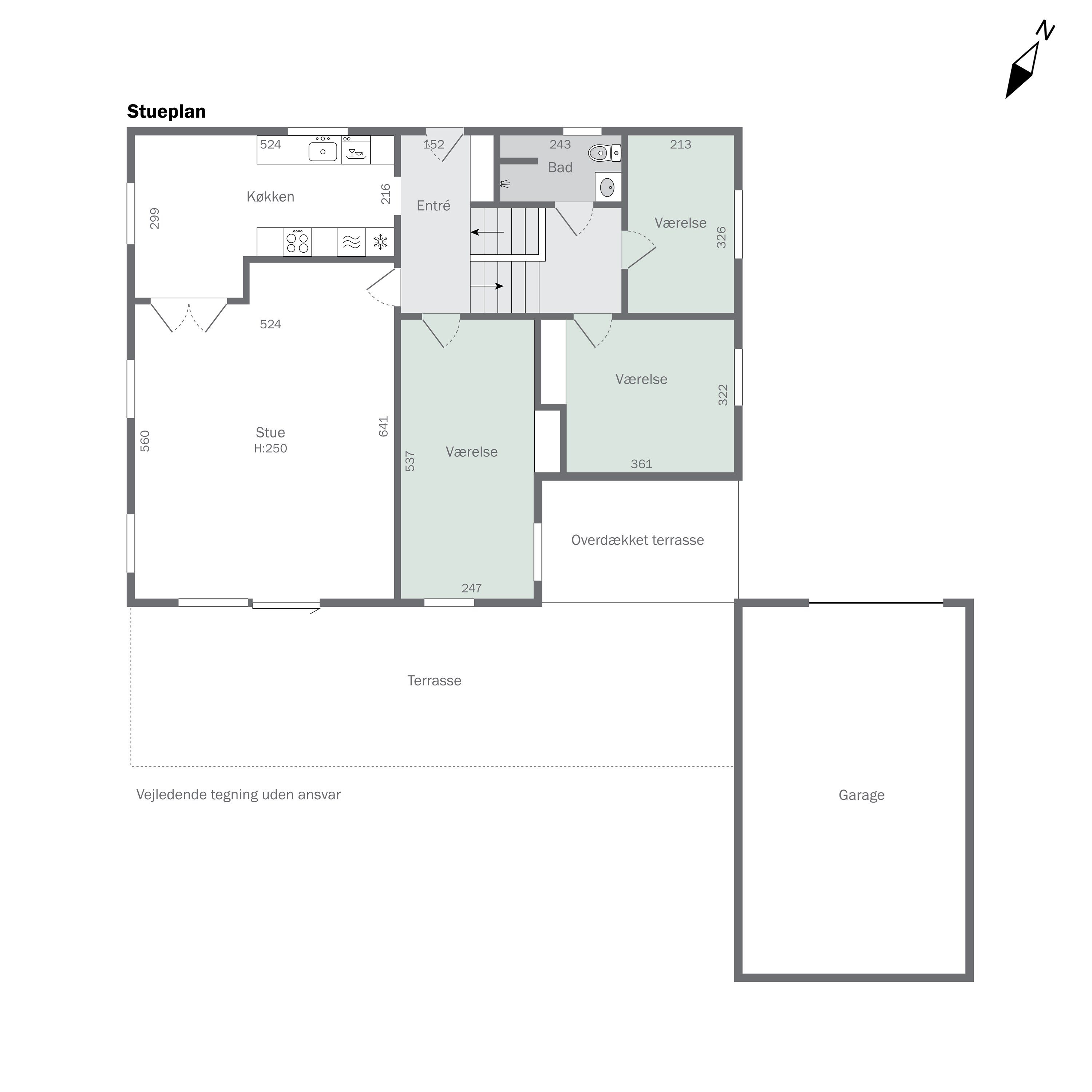 Plantegninger billede af Borsvinget 30, Bullerup, 5320 Agedrup