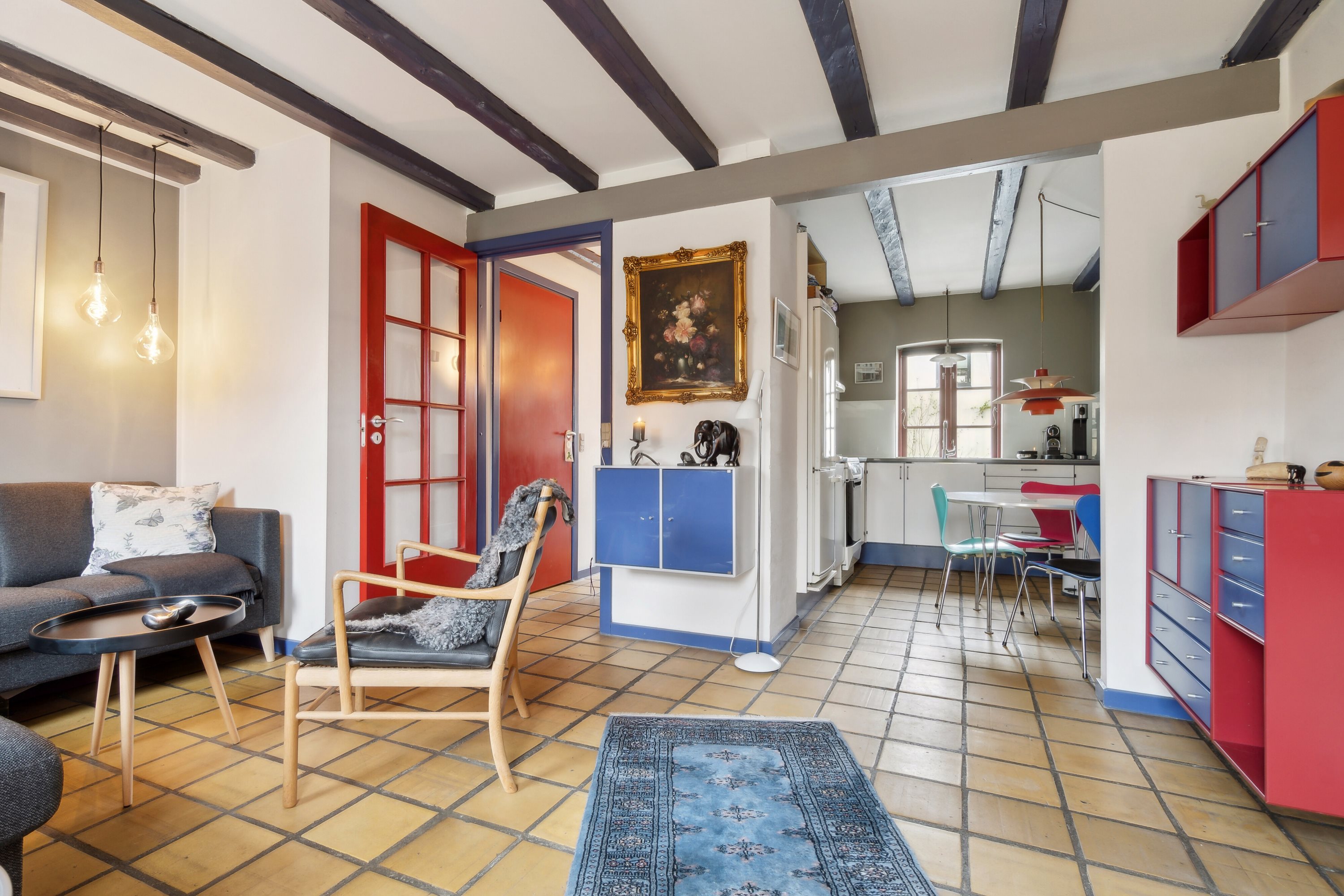 Fremhævet stue billede i fuldskærmstilstand. Billede af Eleonoravej 2B, 4000 Roskilde