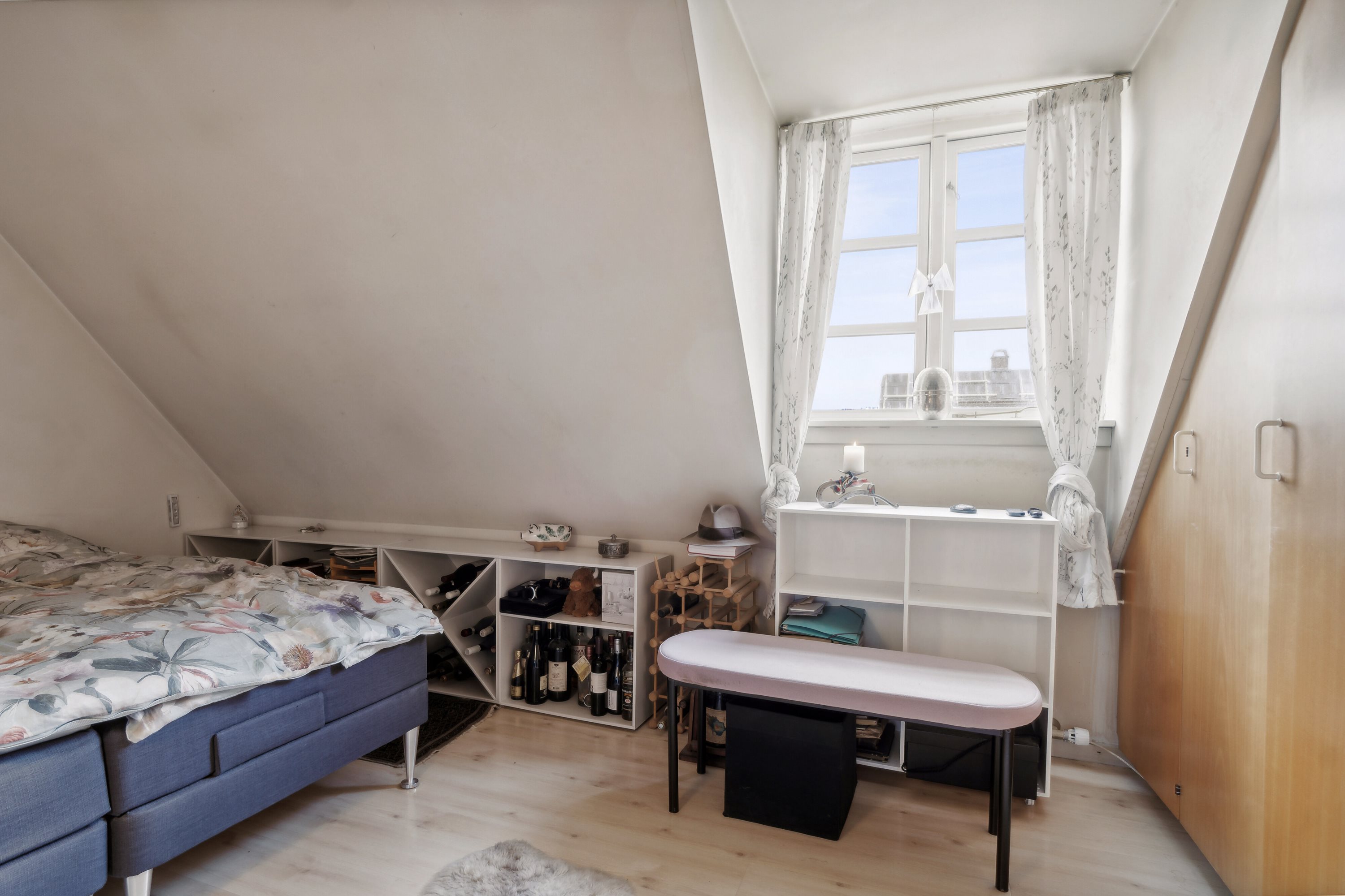 Fremhævet soveværelse billede i fuldskærmstilstand. Billede af Eleonoravej 2B, 4000 Roskilde