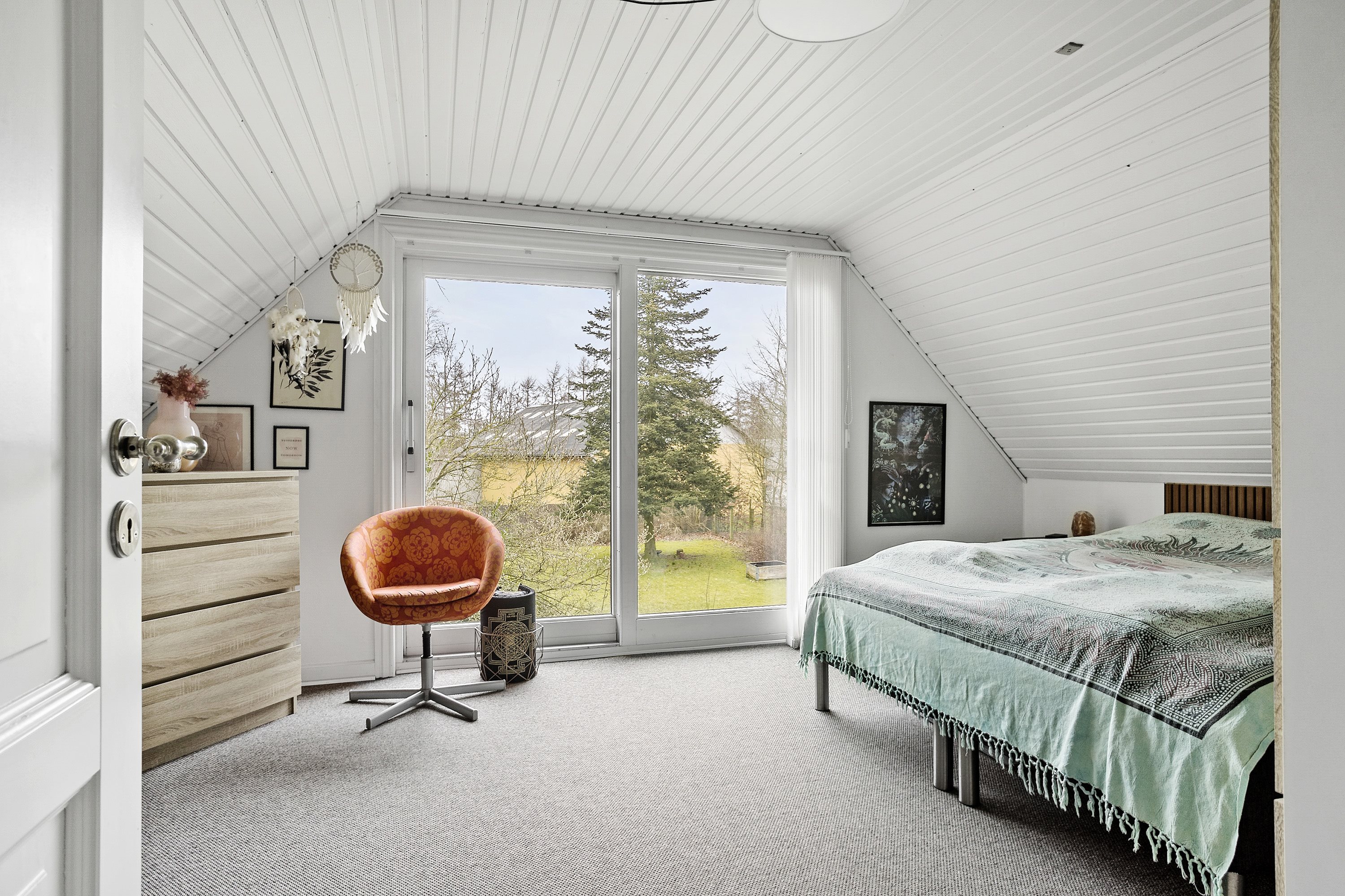 Fremhævet soveværelse billede i fuldskærmstilstand. Billede af Surhavevej 10, Gjerndrup, 6650 Brørup