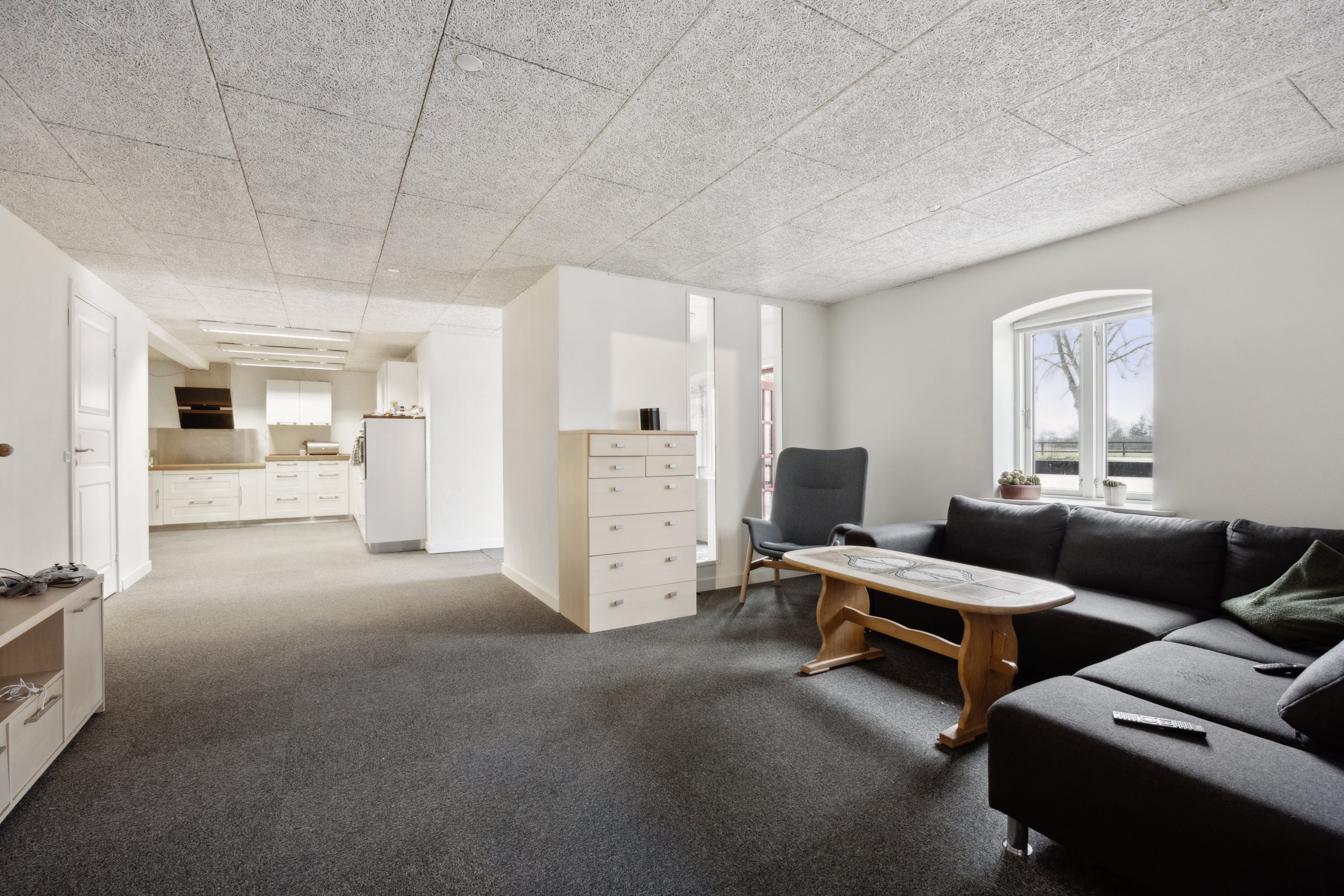 Fremhævet stue billede i fuldskærmstilstand. Billede af Dyndetvej 9, 4140 Borup