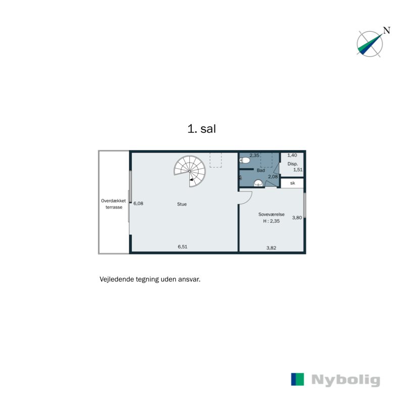 Plantegninger billede af Bækkevej 12, 6621 Gesten